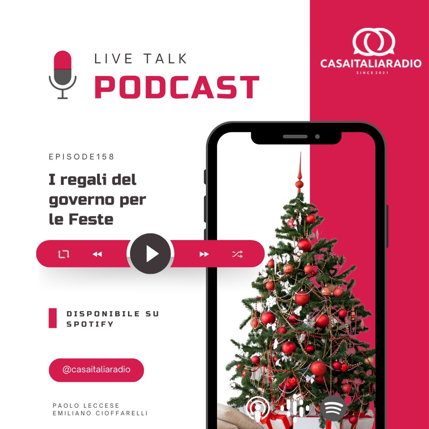 BM - Puntata N. 158 - I regali che il governo ha lasciato sotto l'albero episode artwork