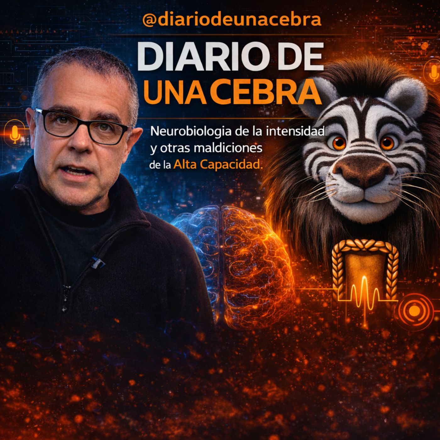 Diario de una cebra | Neurobiología de la intensidad y otras maldiciones de la Alta Capacidad cover art