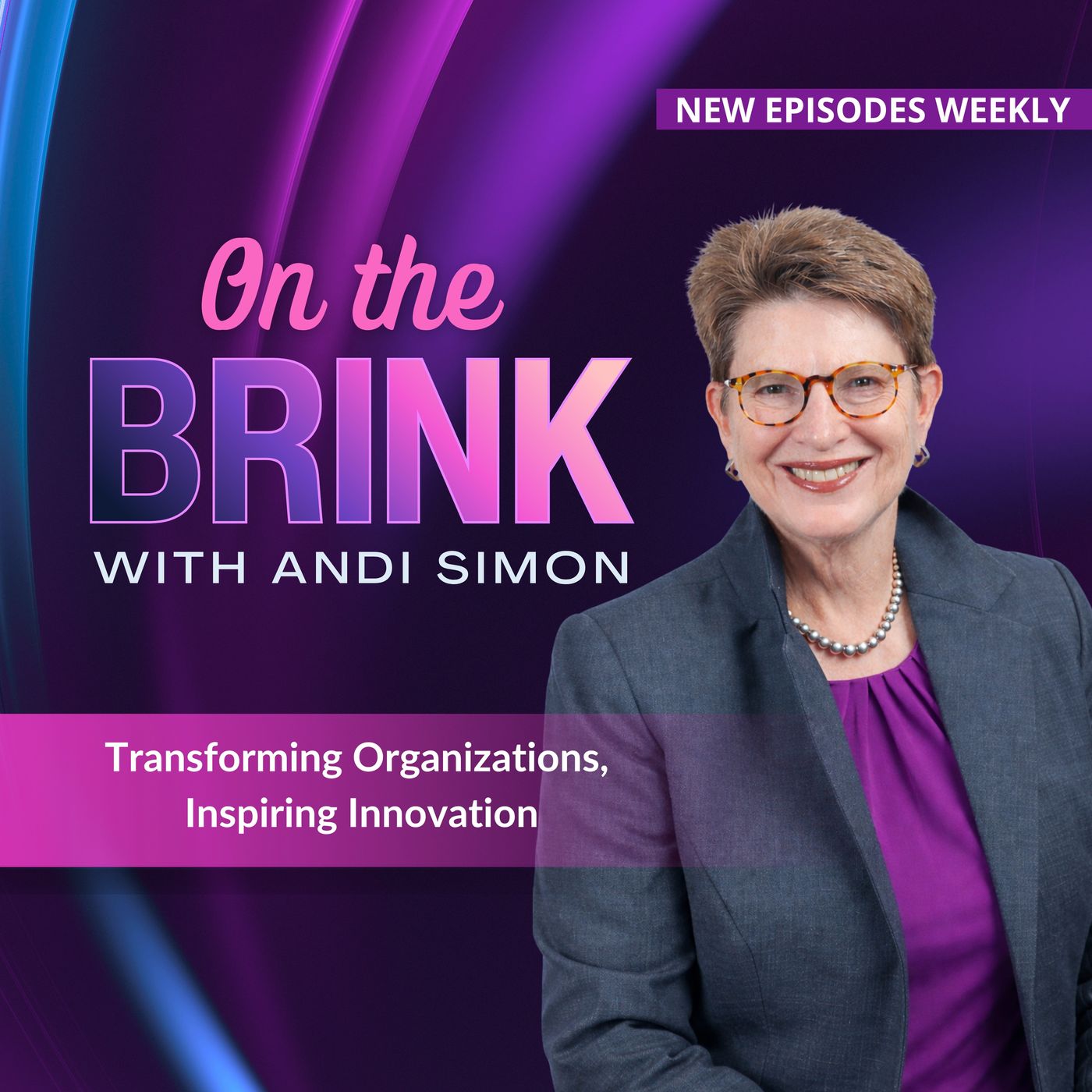 On the Brink with Andi Simon podcast artwork