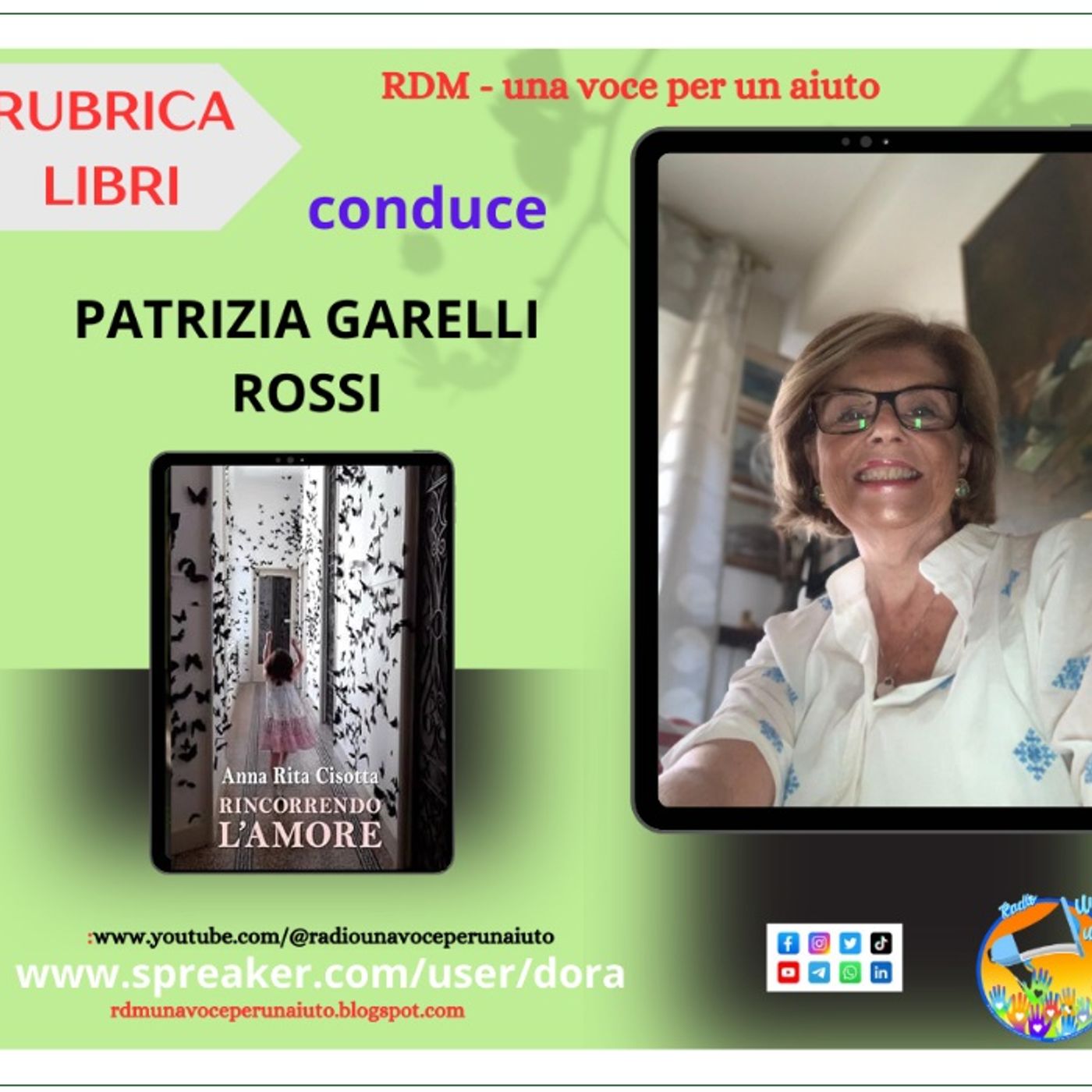 RUBRICA LIBRI: Rincorrendo l’amore di Anna Rita Cisotta episode artwork