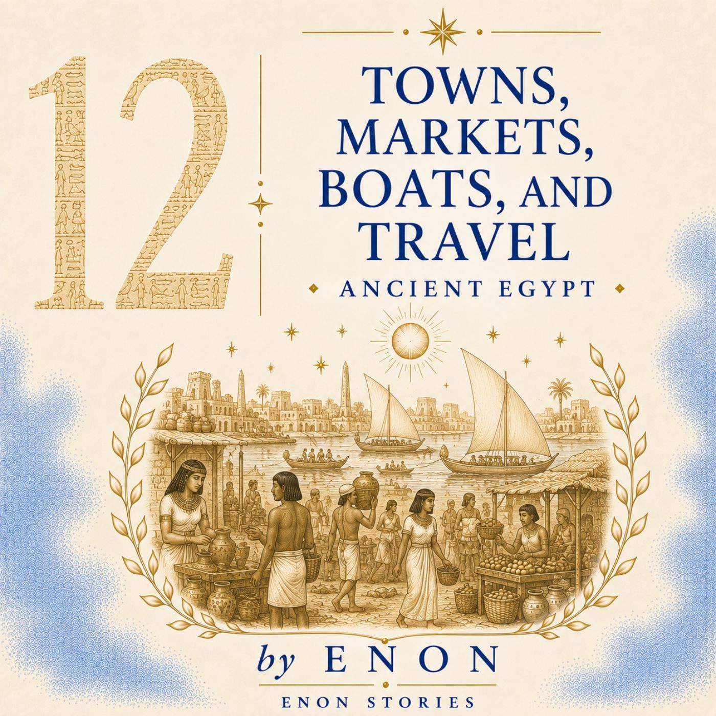 Ancient Egypt - TOWNS, MARKETS, BOATS, AND TRAVEL