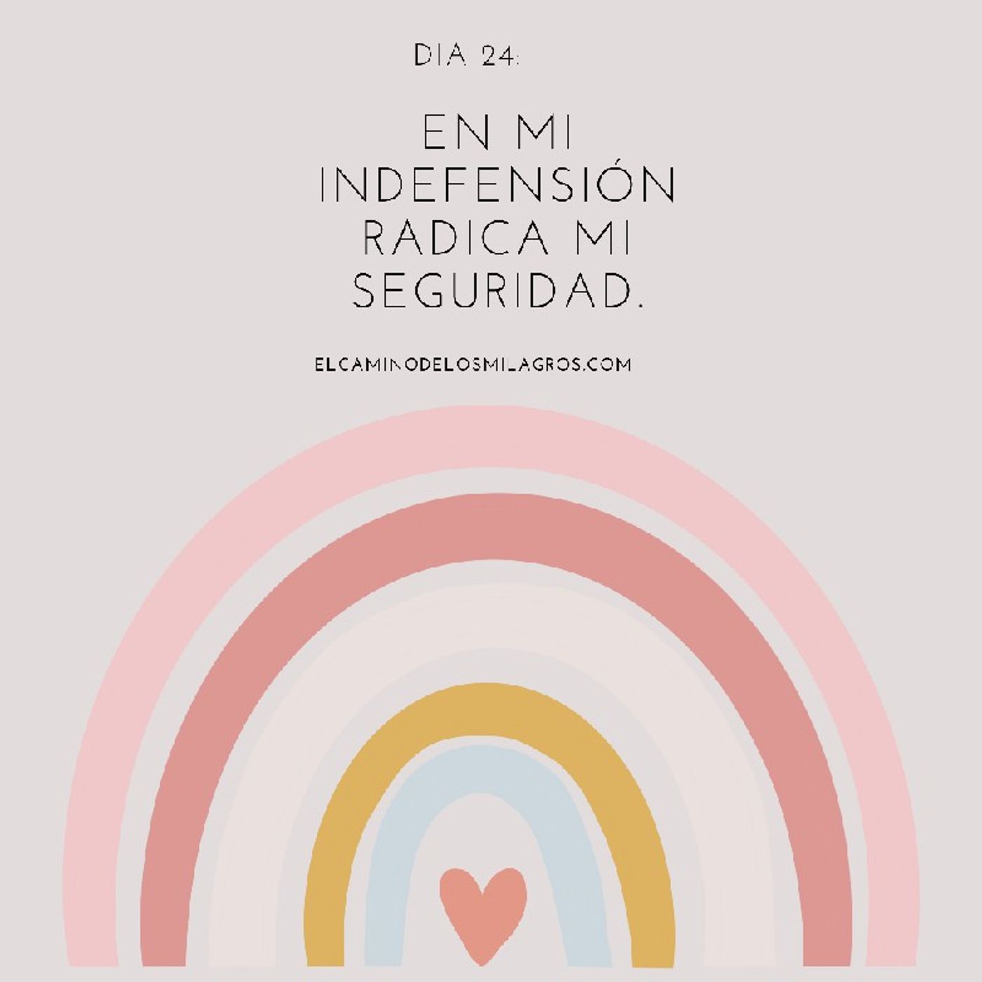 Cada día, un milagro.