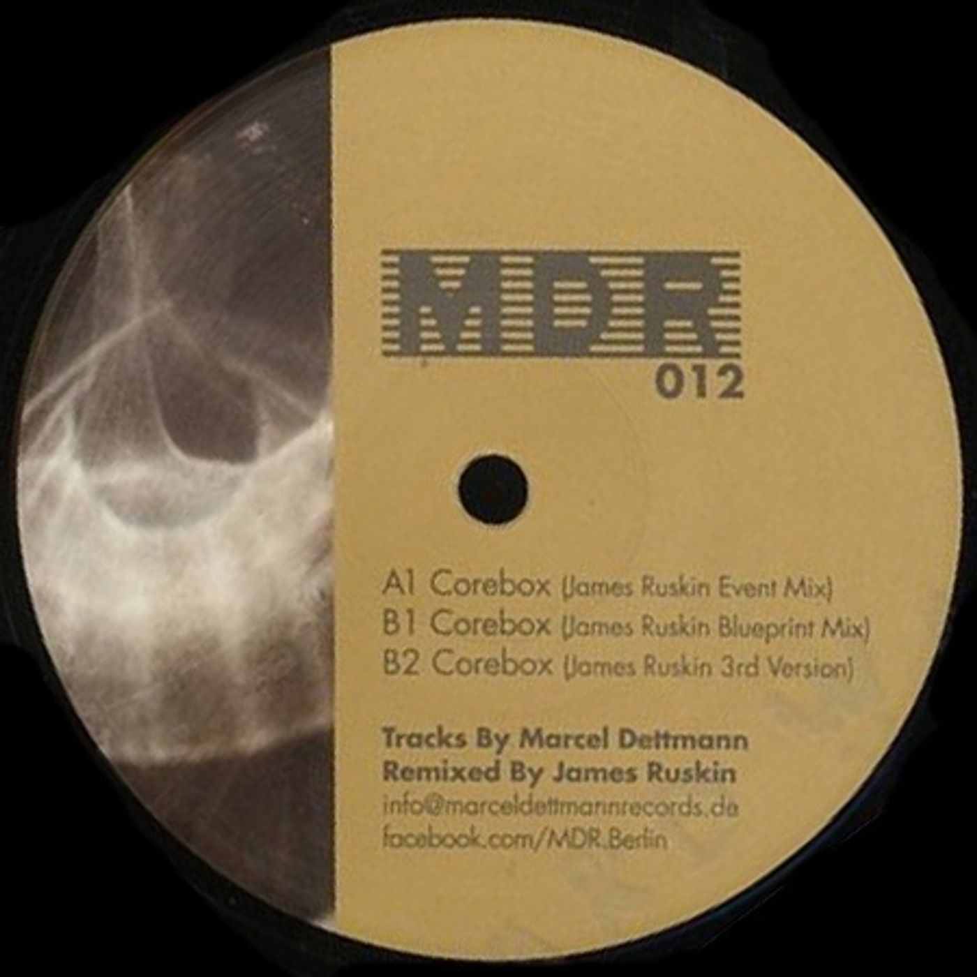 Marcel Dettmann - Corebox (James Ruskin Blueprint Mix)