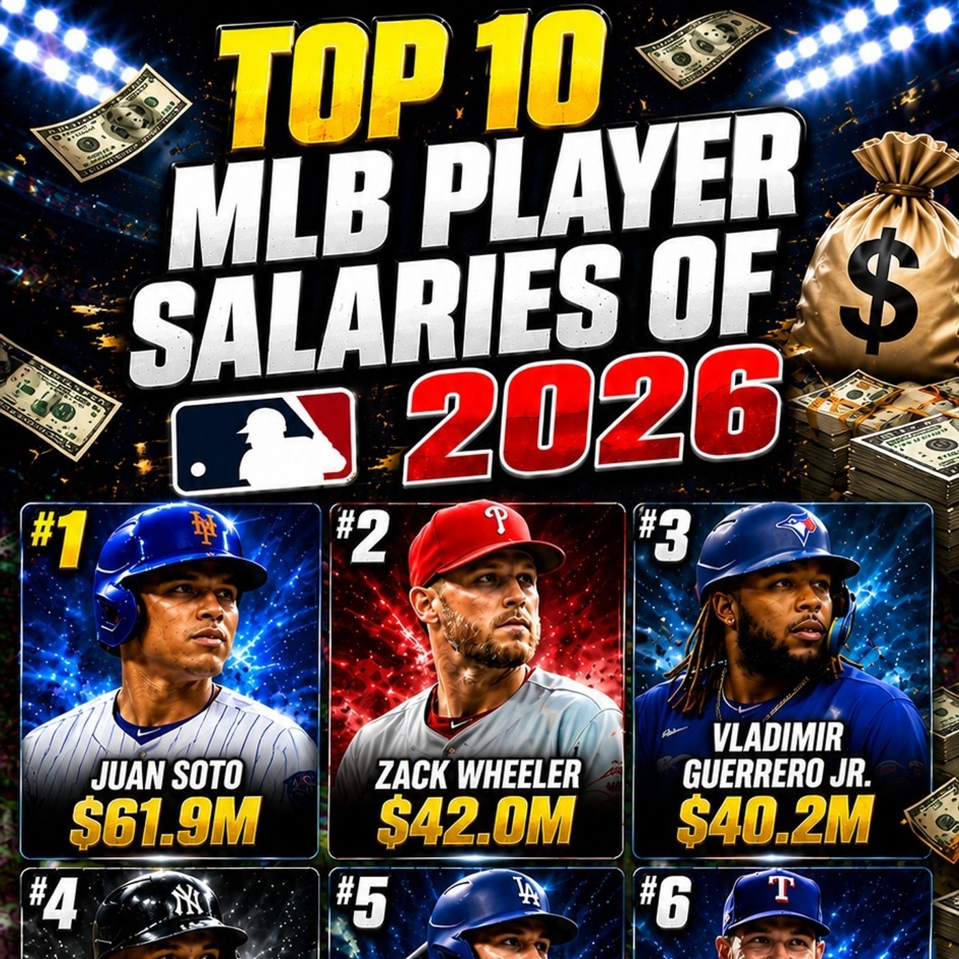 The Top 10 MLB Salaries of 2026 episode artwork