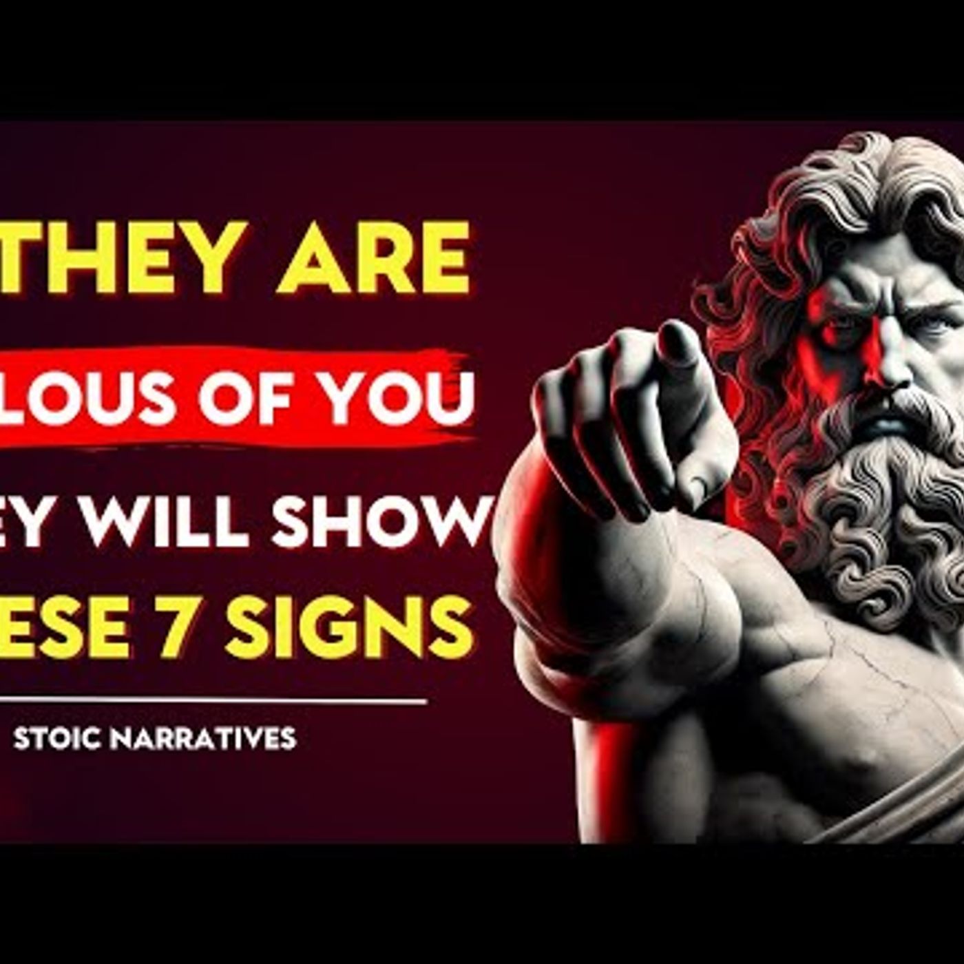 DISCOVER 7 Signs Someone Is JEALOUS Of You And Is Hiding It _ Stoic Philosophy episode artwork