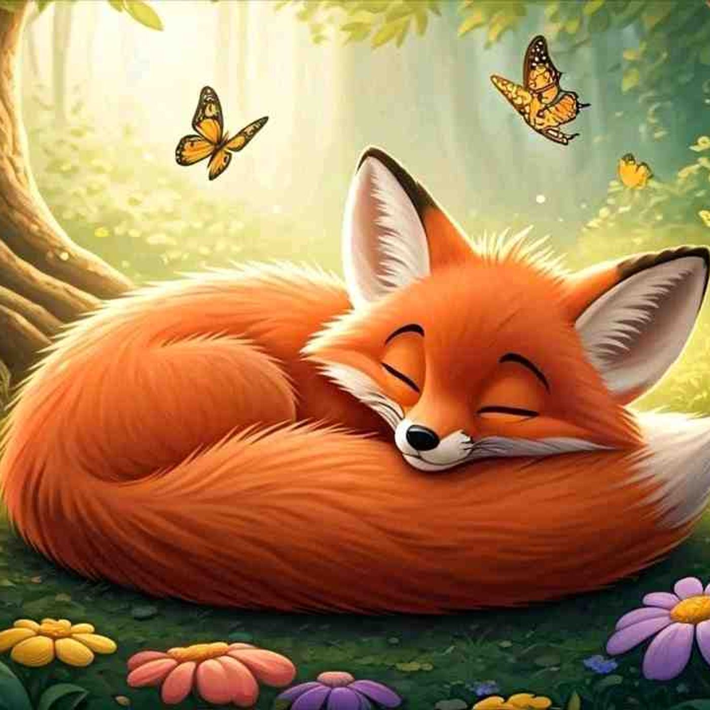 Sleep Meditation for Kids FREDDIE THE FOX FOREST FUN Bedtime Story for Kids(MP3_160K) episode artwork