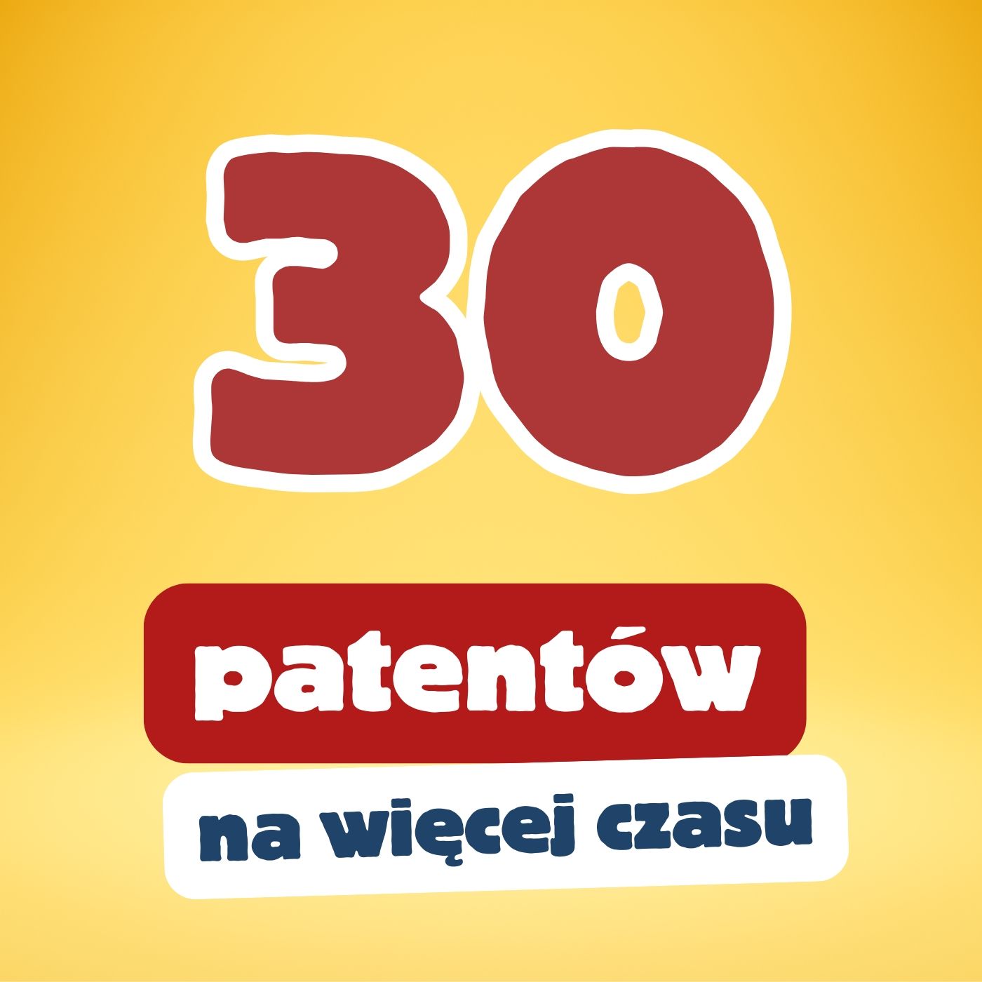 108. 30 patentów na oszczędzanie czasu
