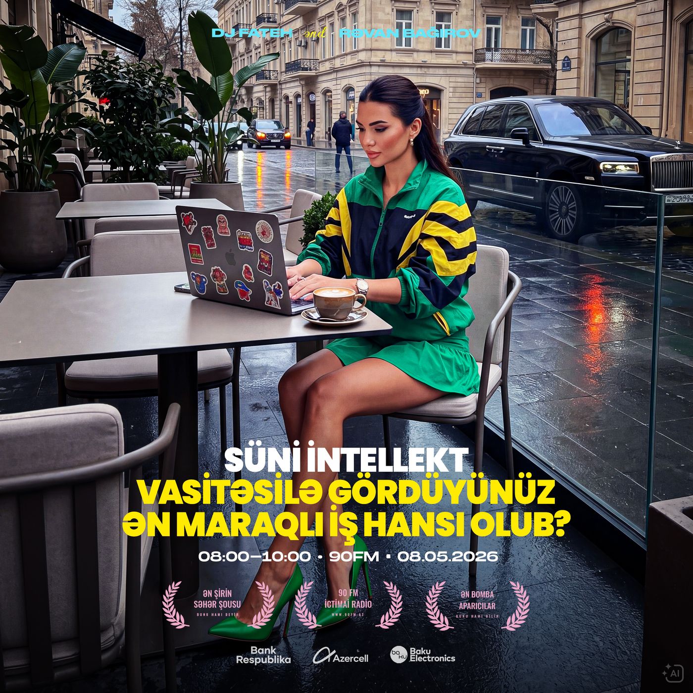Süni intellekt vasitəsilə gördüyünüz ən maraqlı iş hansı olub? 08.05.2026 episode artwork