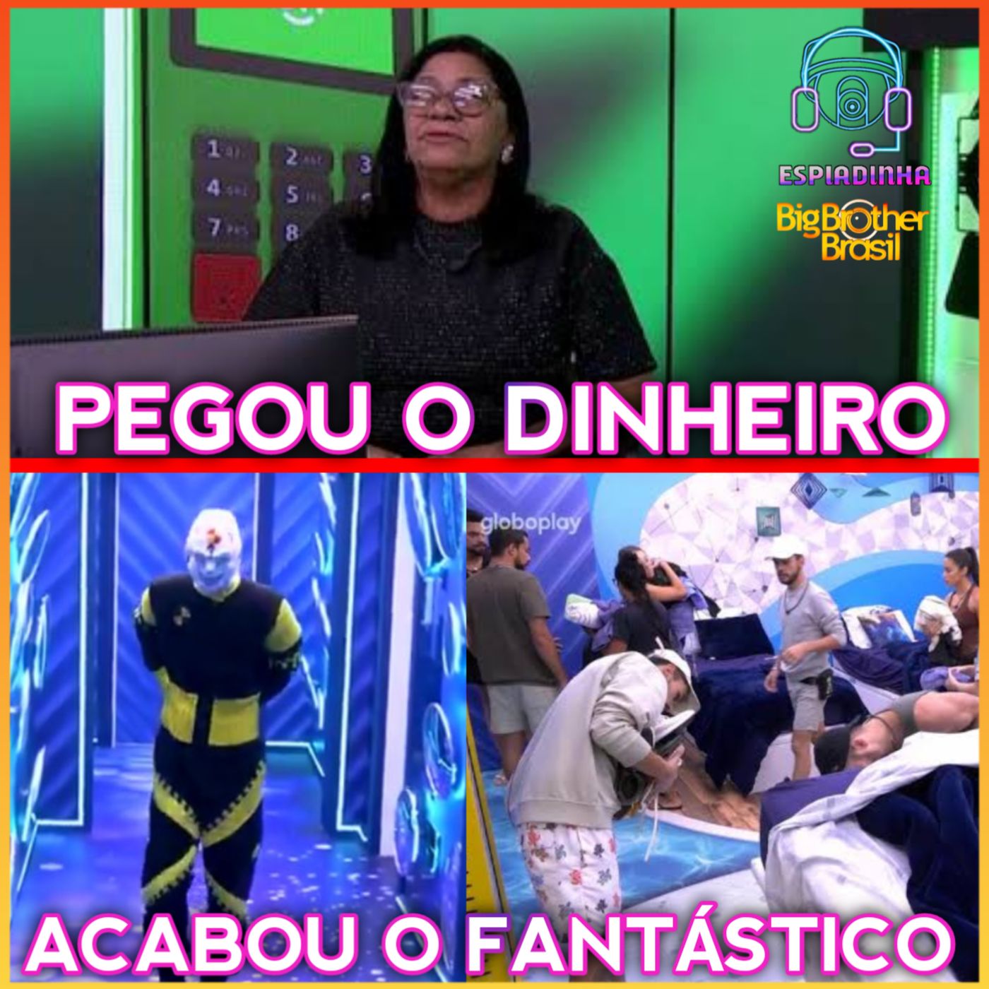 Delma PEGOU o dinheiro + Acabou o Quarto Fantástico + Prova do Líder mais cedo! | BBB 25