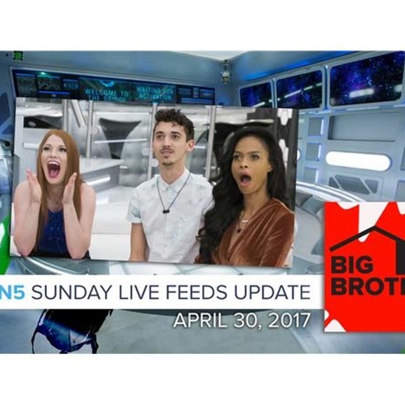 Big Brother Canada 5 Live Feeds Update | Sunday, April 30, 2017