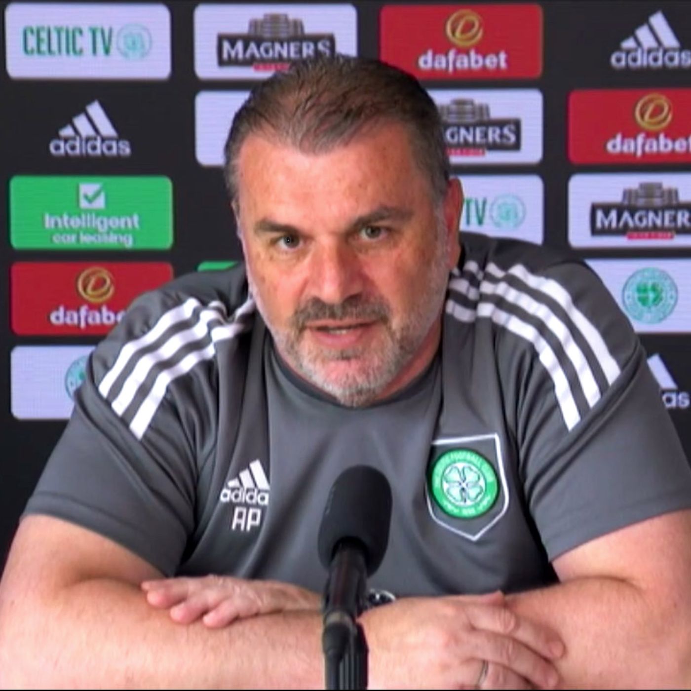 The Press Gang – Matt O’Riley and Ange Postecoglou episode artwork