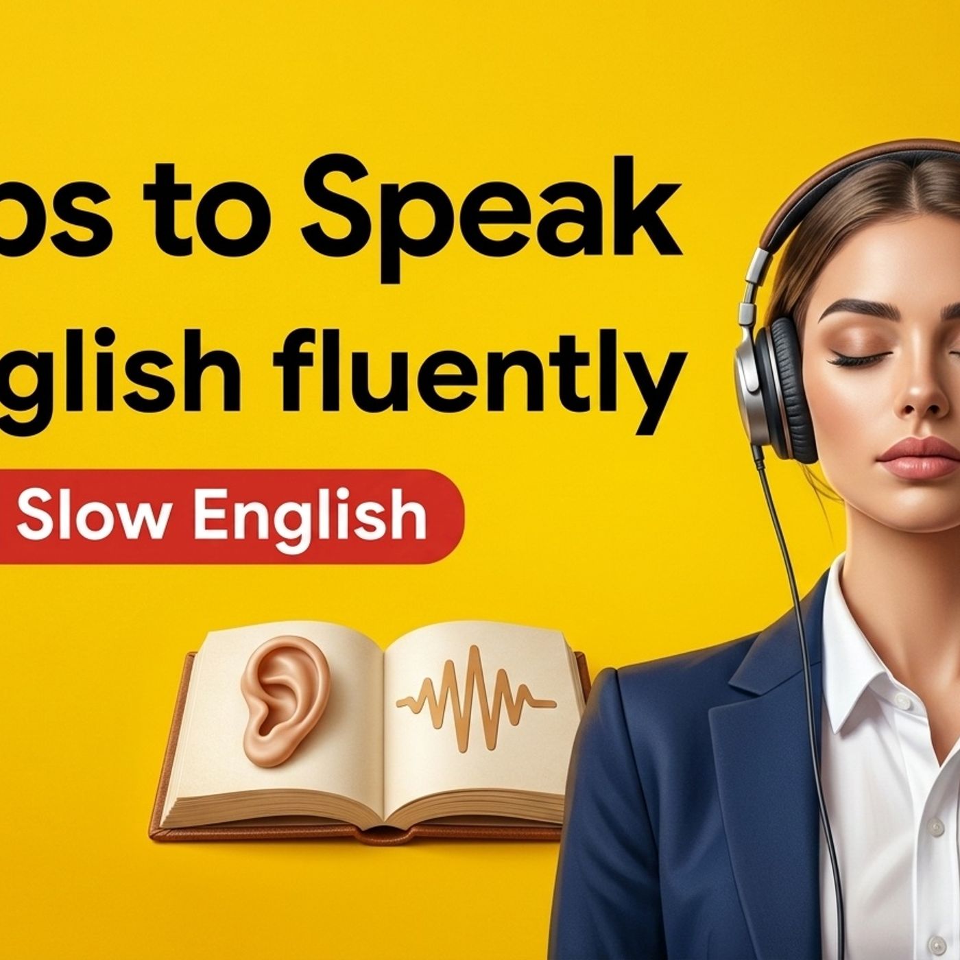 A1 English Listening Practice - 5 Smart Tips to Speak English fluently - Slow English Podcast episode artwork
