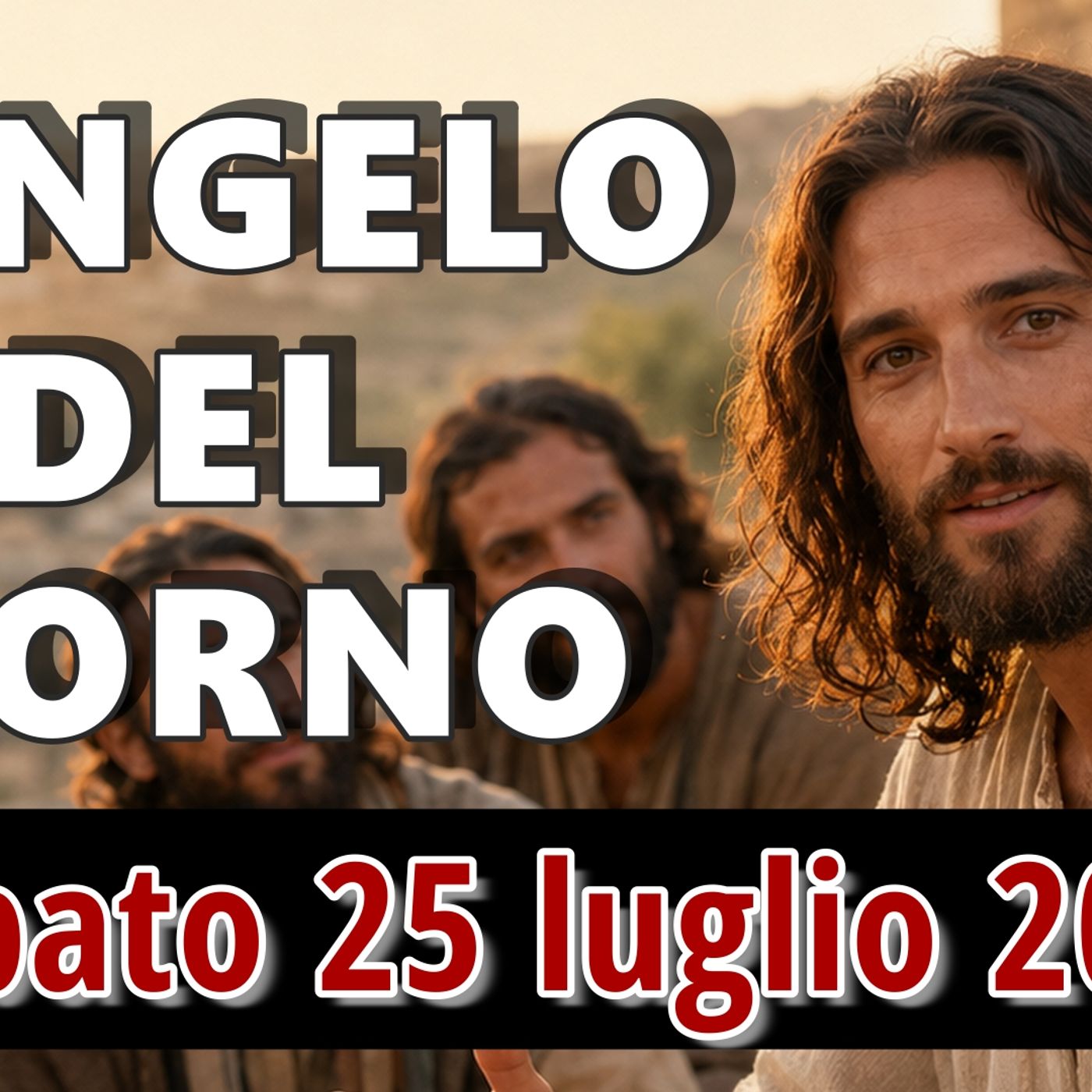 VANGELO DEL GIORNO SABATO 25 LUGLIO 2026  ❤️ Il mio calice, lo berrete! episode artwork