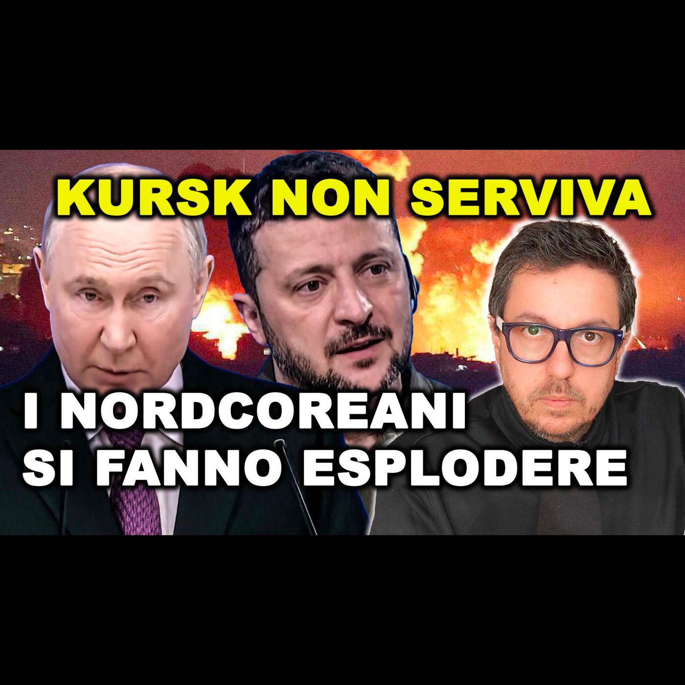 KURSK: La zona cuscinetto che NON SERVIVA e i NORDCOREANI che si ritirano (secondo Kiev)