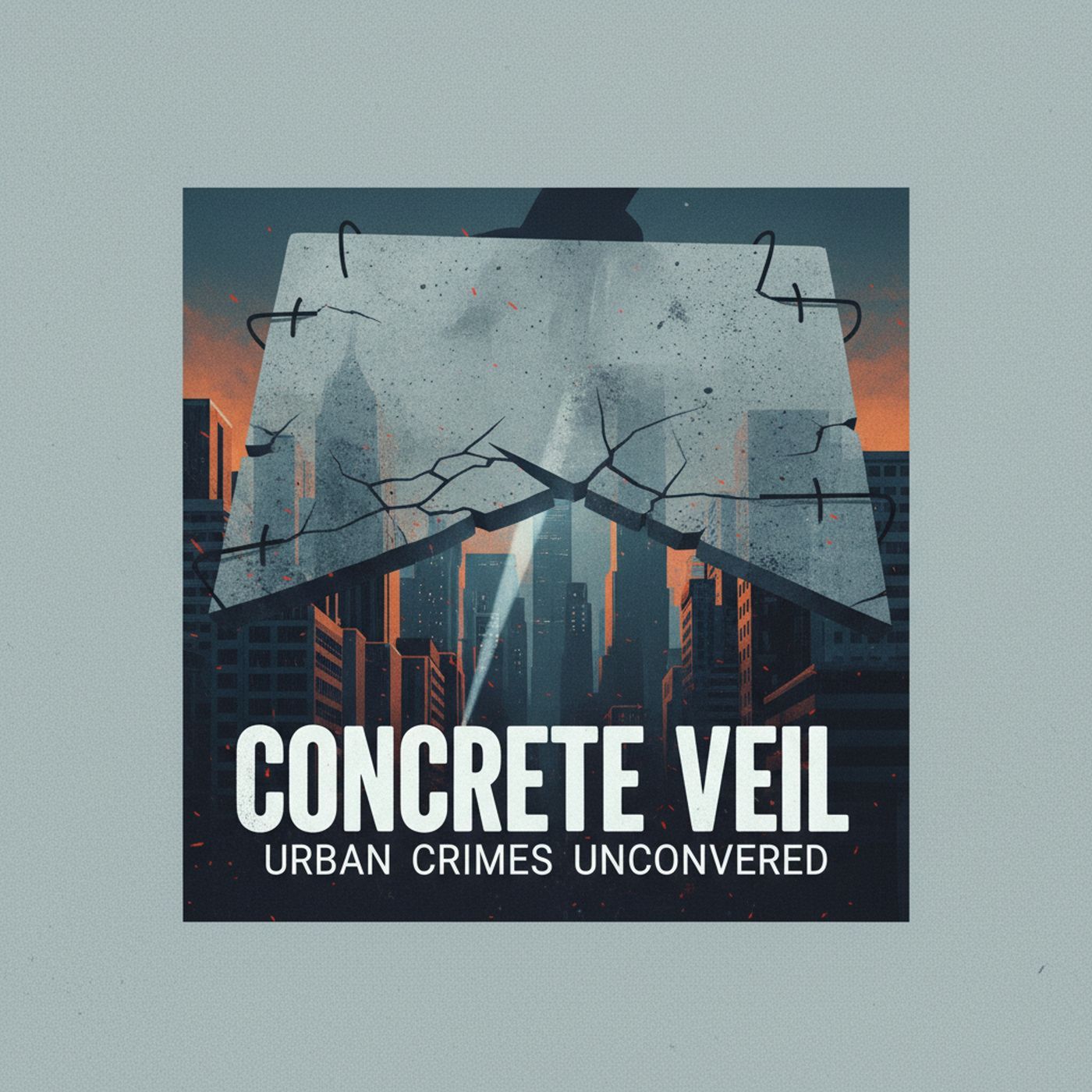 Concrete Veil: Urban Crimes Uncovered podcast artwork