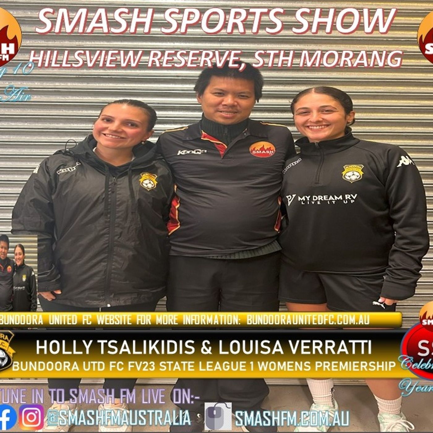 SSS10THYR: Bundoora United FC FV23 SL1 Womens Premiership Interviews 180424