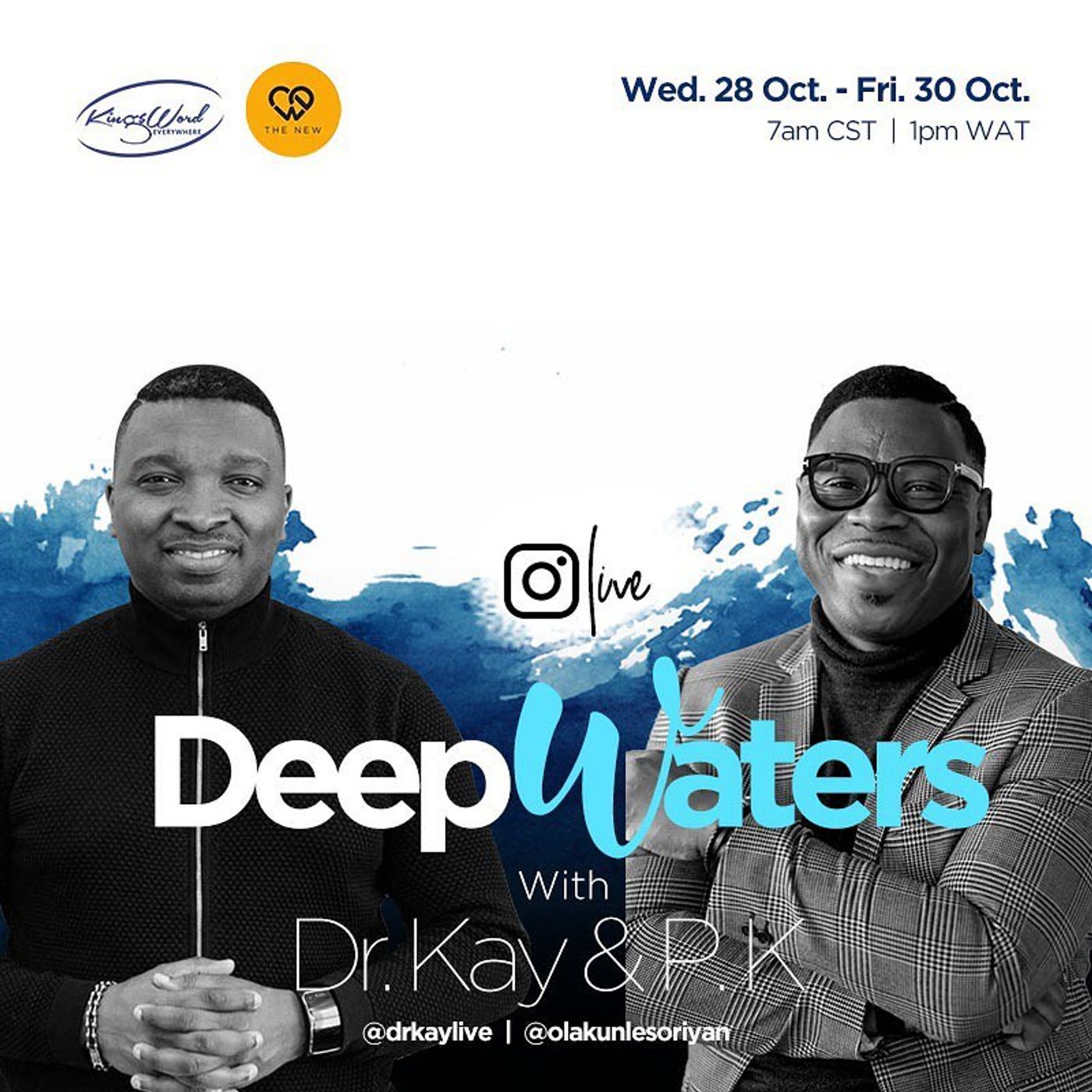 Deep Waters with Dr. Kay Ijisesan - 29th October 2020 episode artwork