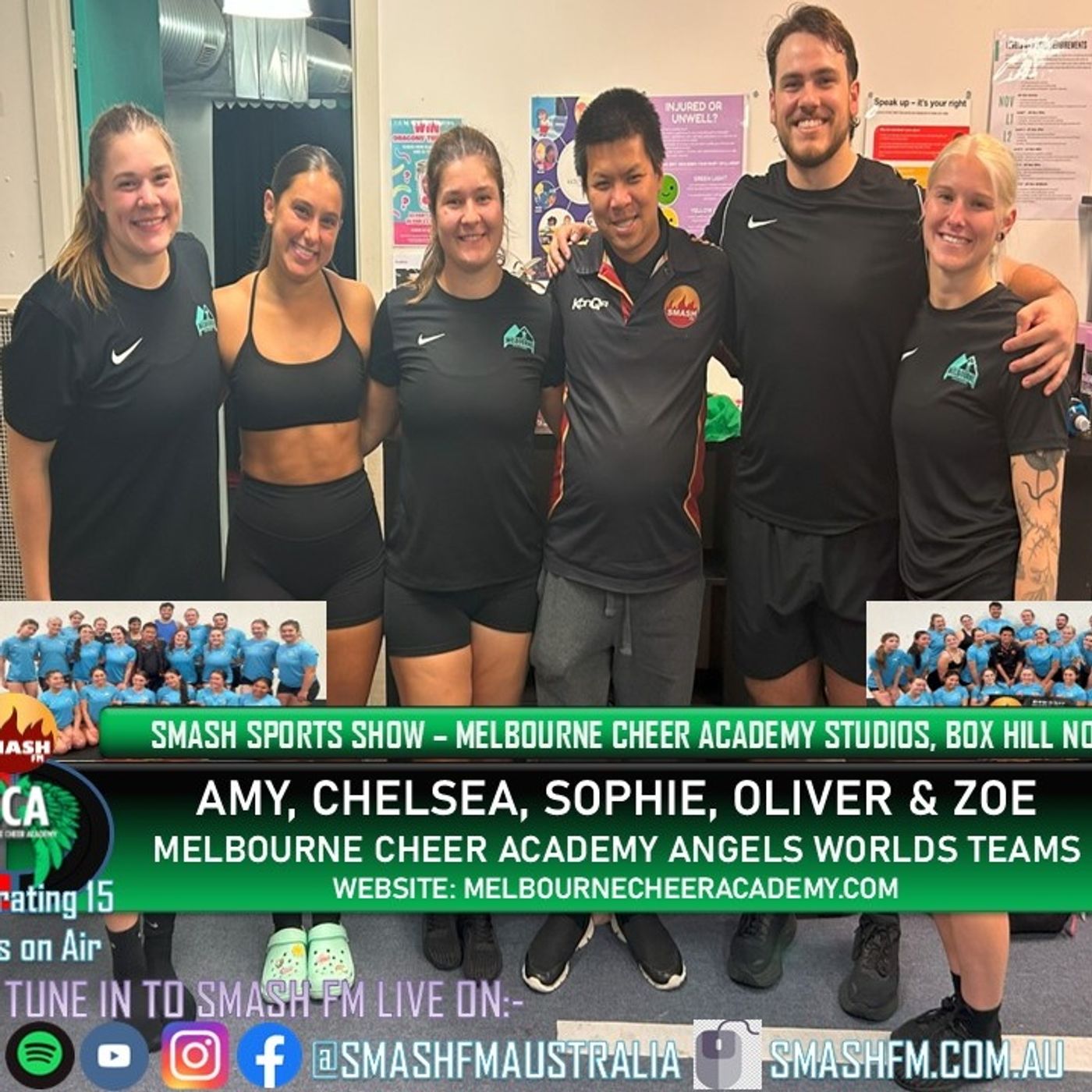 SSS15THYR: MCA Angels Worlds Cheerleading Interviews 310325