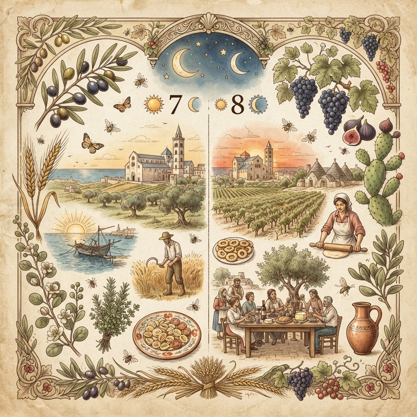 Il Fruscio del Vento tra gli Ulivi e i Sapori della Tradizione: L'Almanacco di Trani News del 7 e 8 Agosto 2026 episode artwork