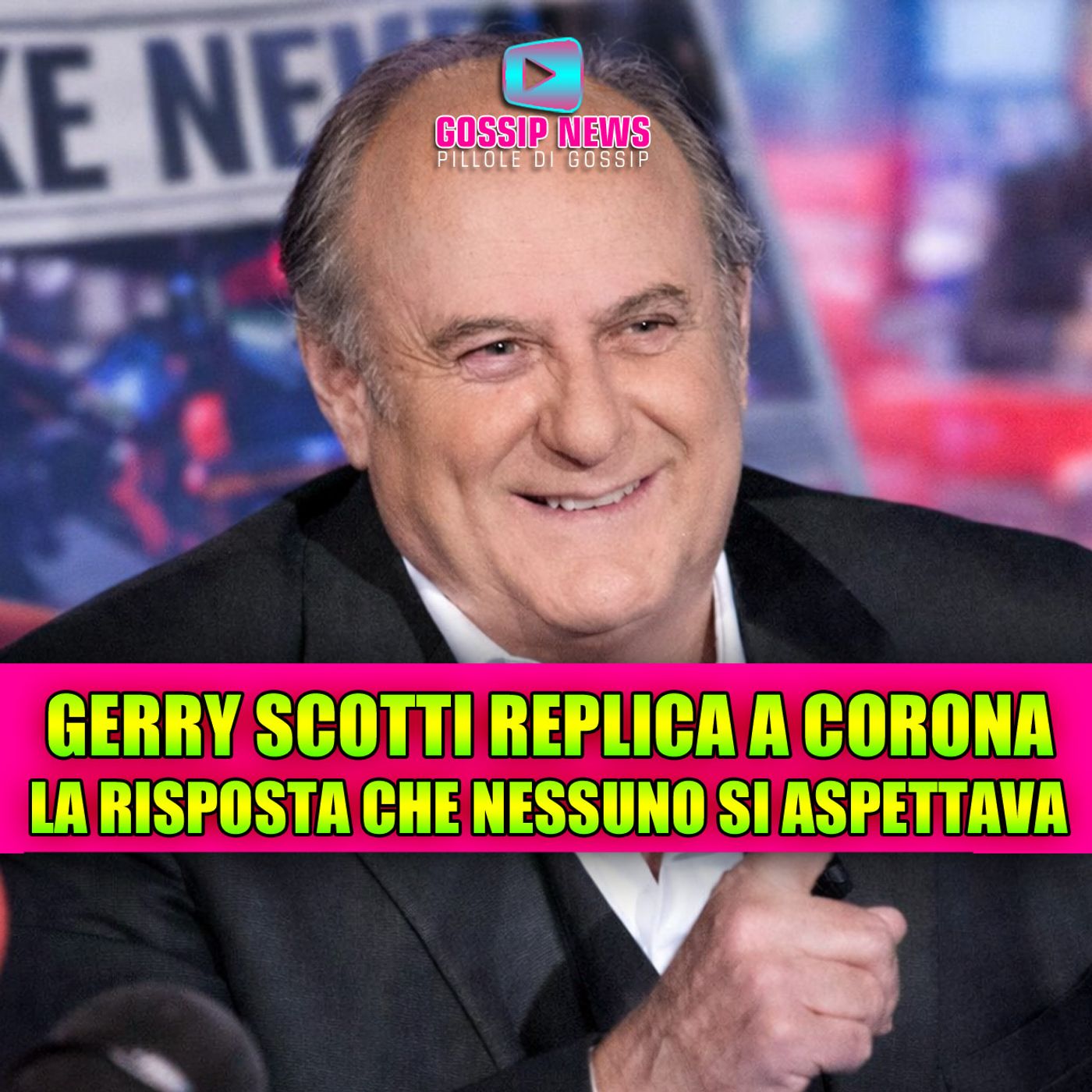 Gerry Scotti replica a Corona: la risposta che nessuno si aspettava