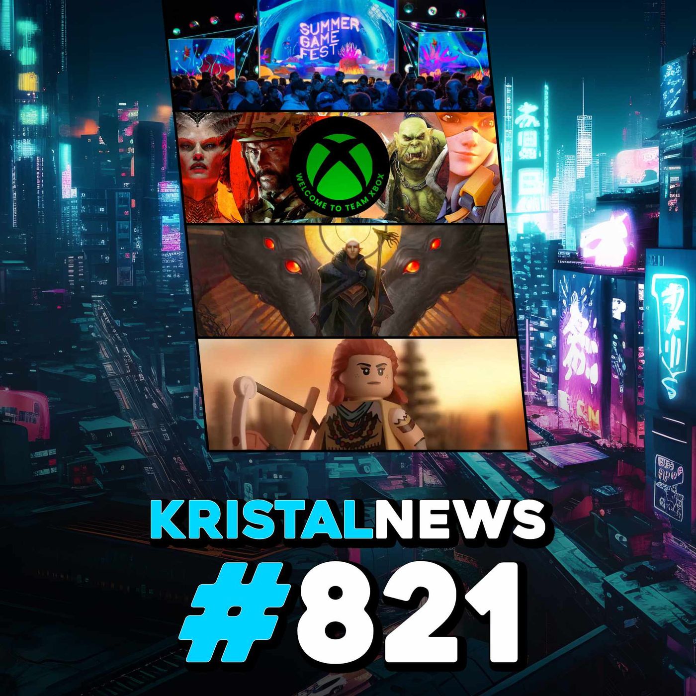 OGGI il giorno del SUMMER GAME FEST! | TUTTI gli ANNUNCI del GUERRILLA COLLECTIVE ▶ #KristalNews 821 episode artwork