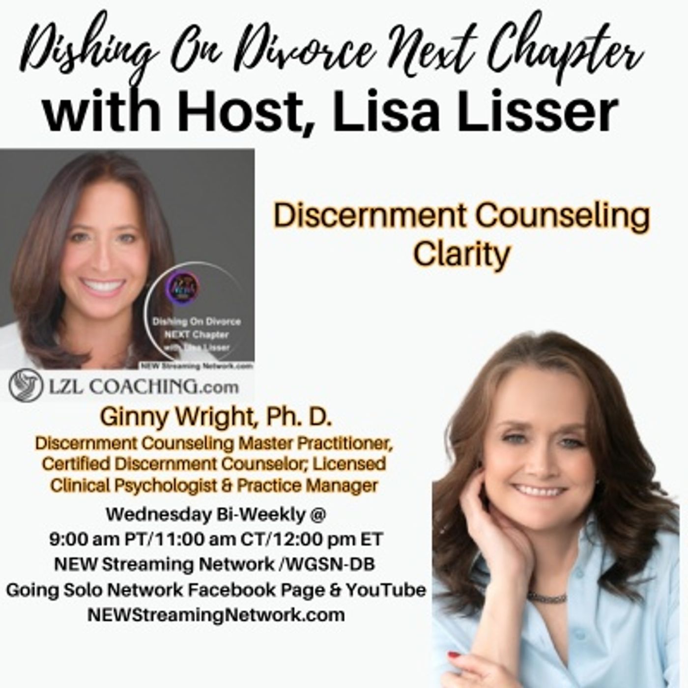 Discernment Counseling Clarity with Guest Ginny Wright Ph D episode artwork