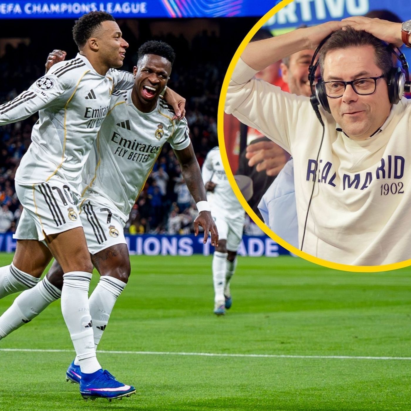 El Análisis | Roncero se rinde a un Real Madrid "desinhibido" y a un Vinícius "irreprochable": "Por muy bueno que sea Mbappé..." episode artwork