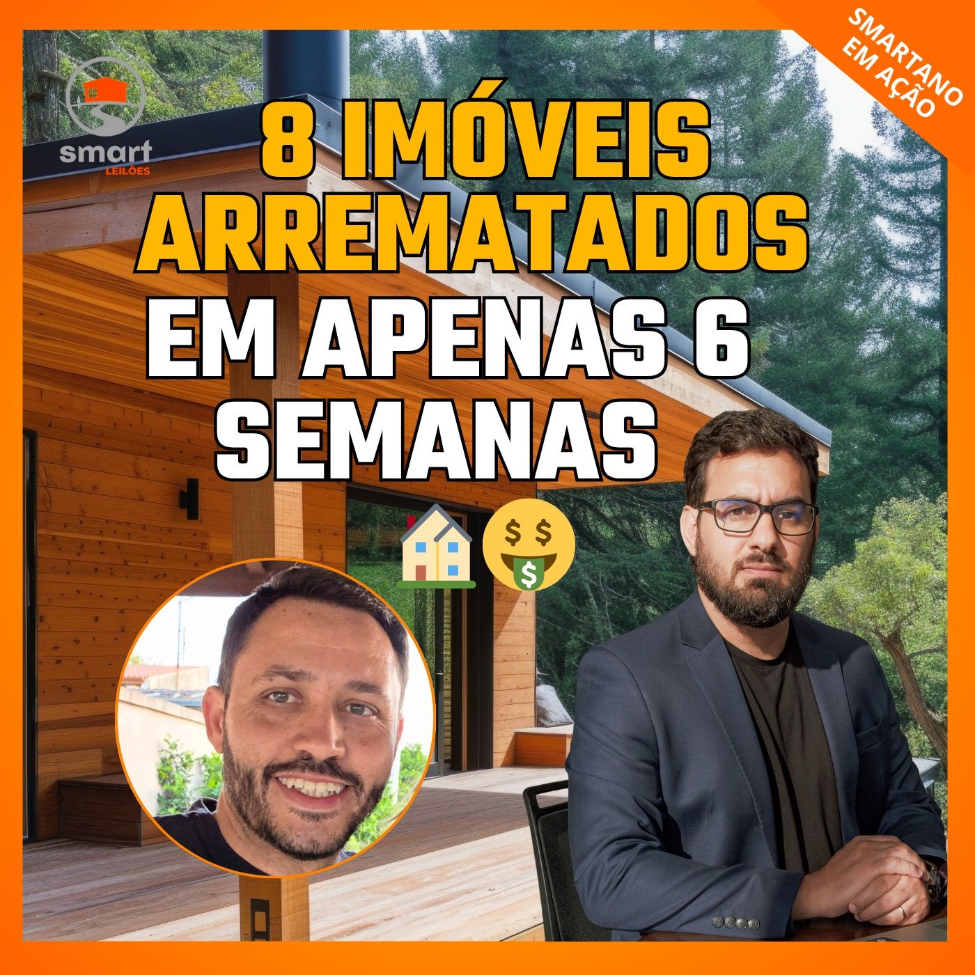 Ele começou do zero e já arrematou 8 imóveis em 6 semanas!