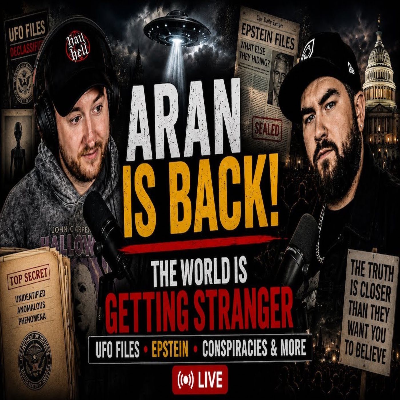 Aran is Back! The World is getting Stranger and Weirder Everyday | Live Stream episode artwork
