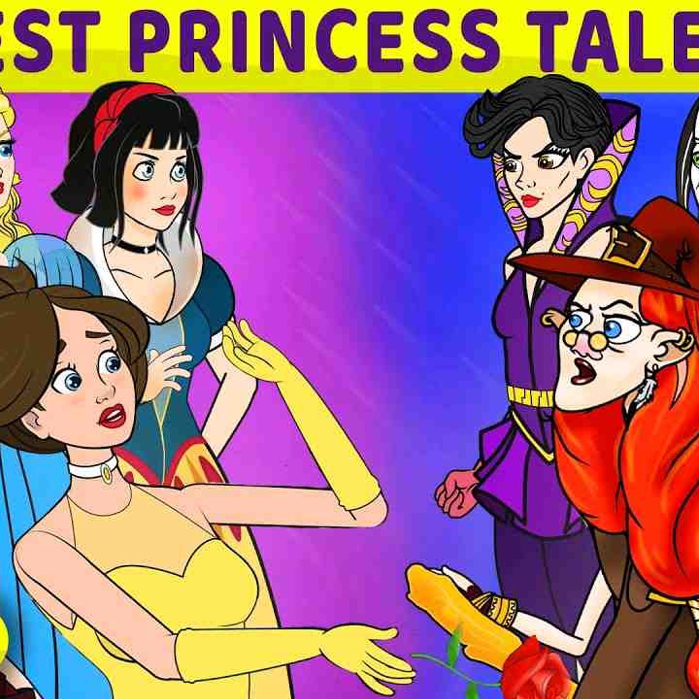 The Best Princess Tales _ 5 Tales _ Cinderella_ Snow White_ Rapunzel _ Bedtime Stories _ Fairy Tales episode artwork