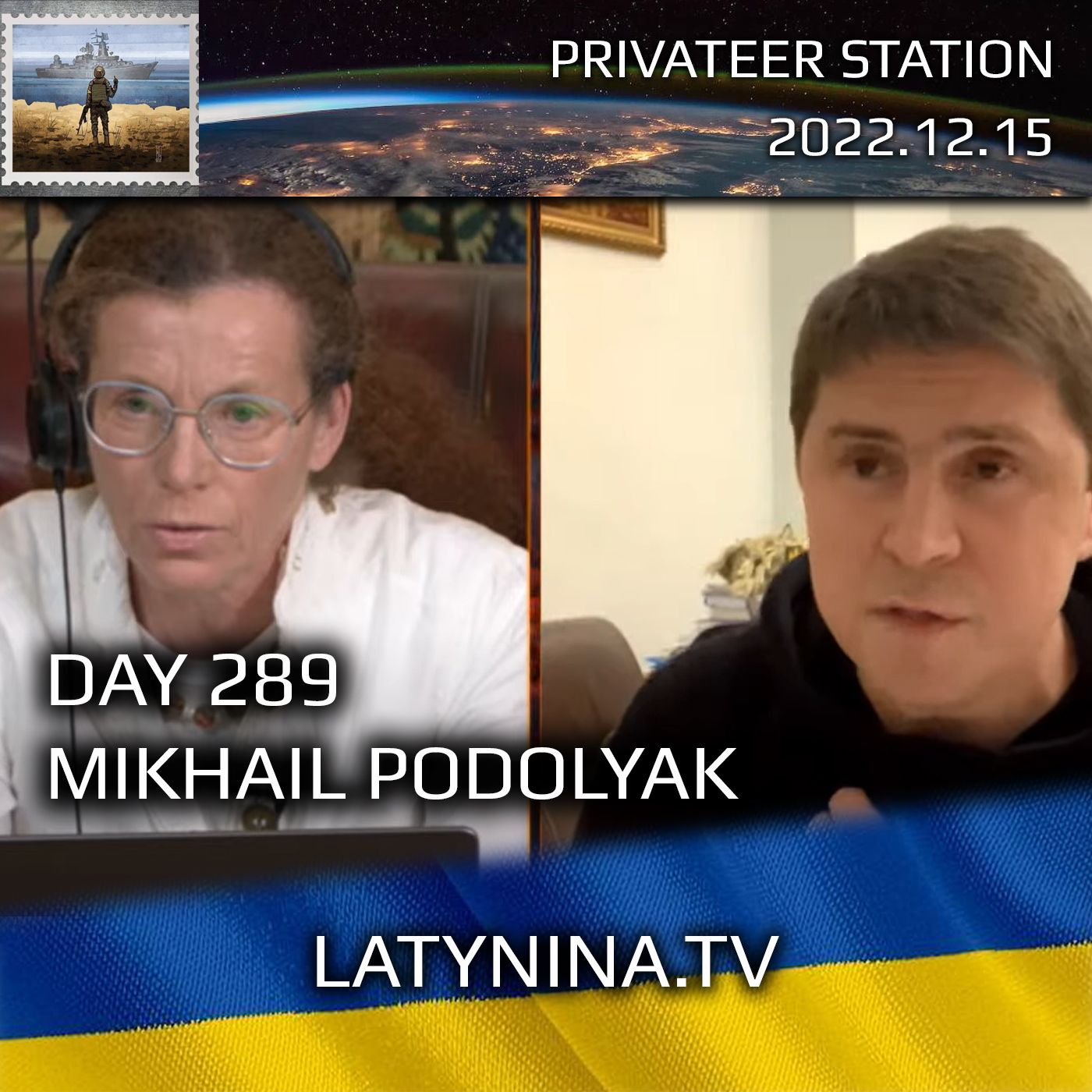 cover of episode Day 289 - Latynina.tv - Mikhail Podolyak