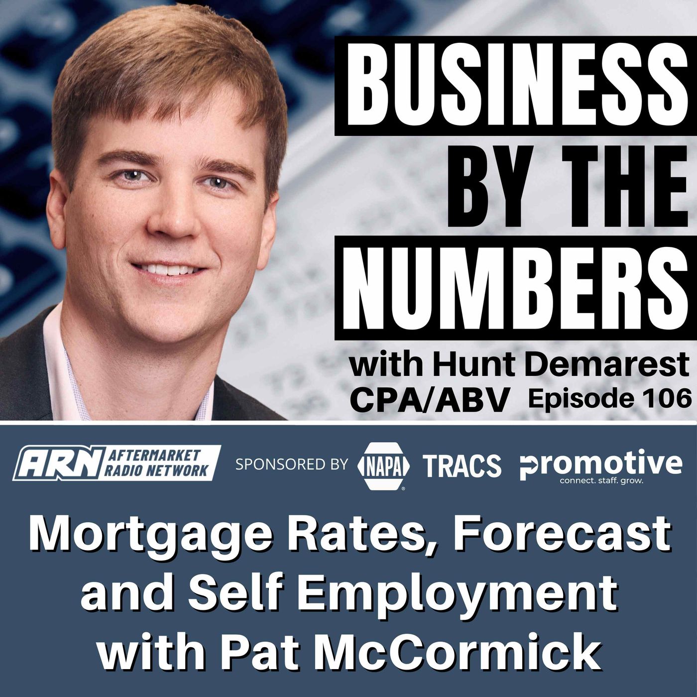 Mortgage Rates, Forecast, Self Employment with Pat McCormick - Business By The Numbers