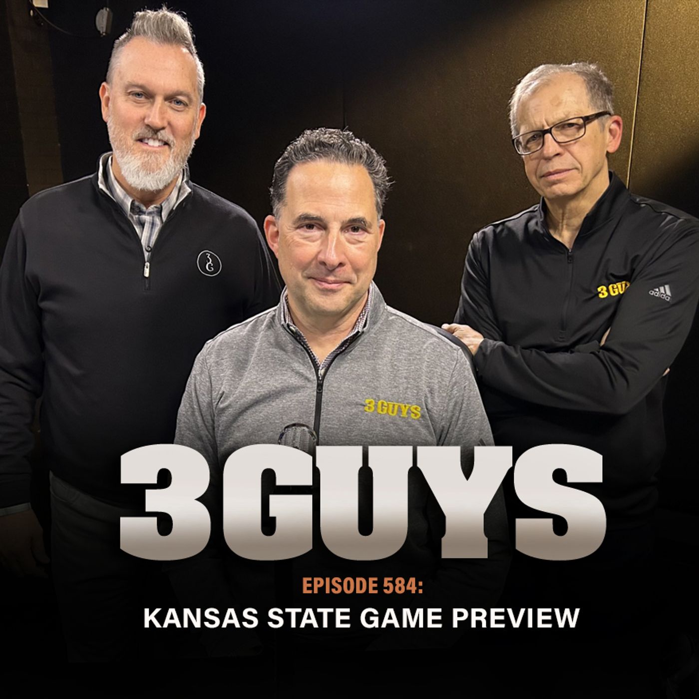 3 Guys Before The Game - Kansas State Game Preview (Episode 584)