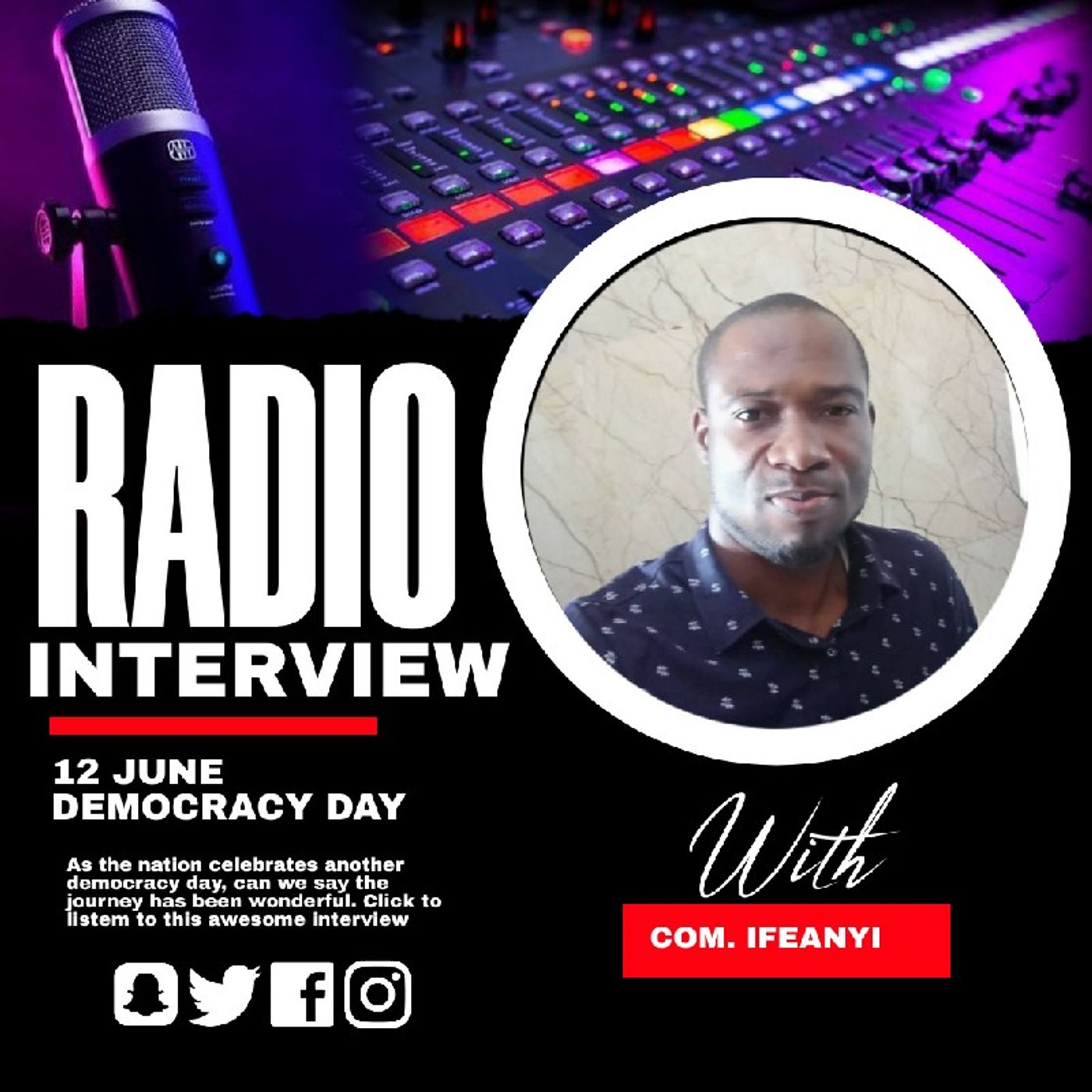 NIGERIAN DEMOCRACY: HAS THE JOURNEY BEEN GREAT?? episode artwork