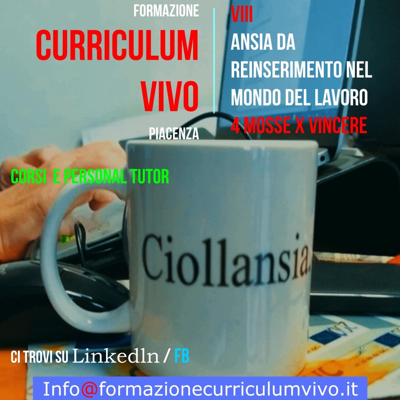 CV 8 Ansia 2 Reinserimento nel mondo del lavoro le 4 mosse vincenti @formazIonecurriculumvivo episode artwork