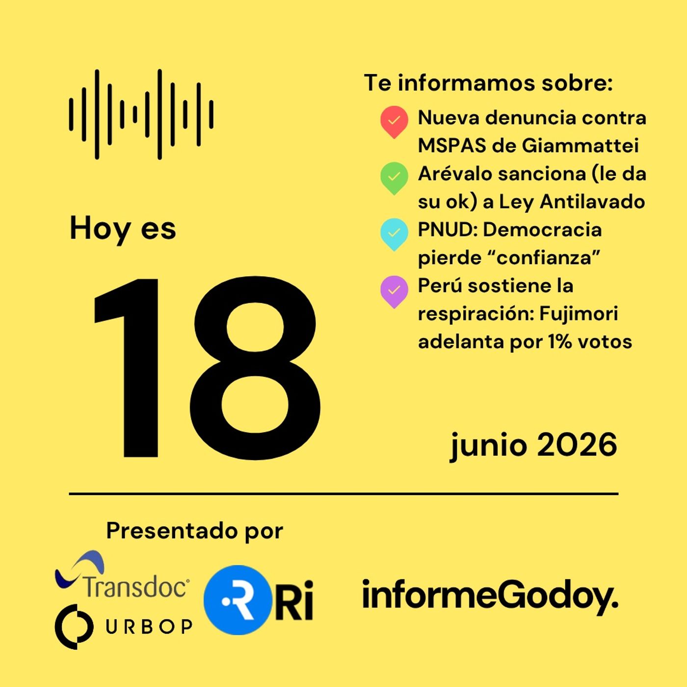 18 de junio 2026 episode artwork