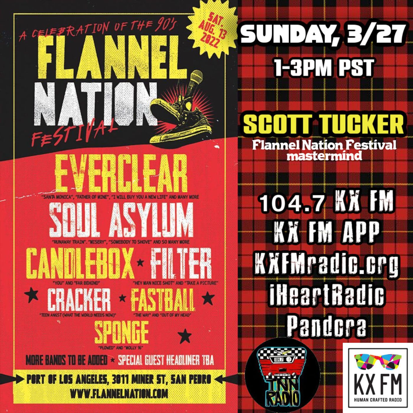 TNN RADIO | March 27, 2022 - Flannel Nation Festival episode artwork