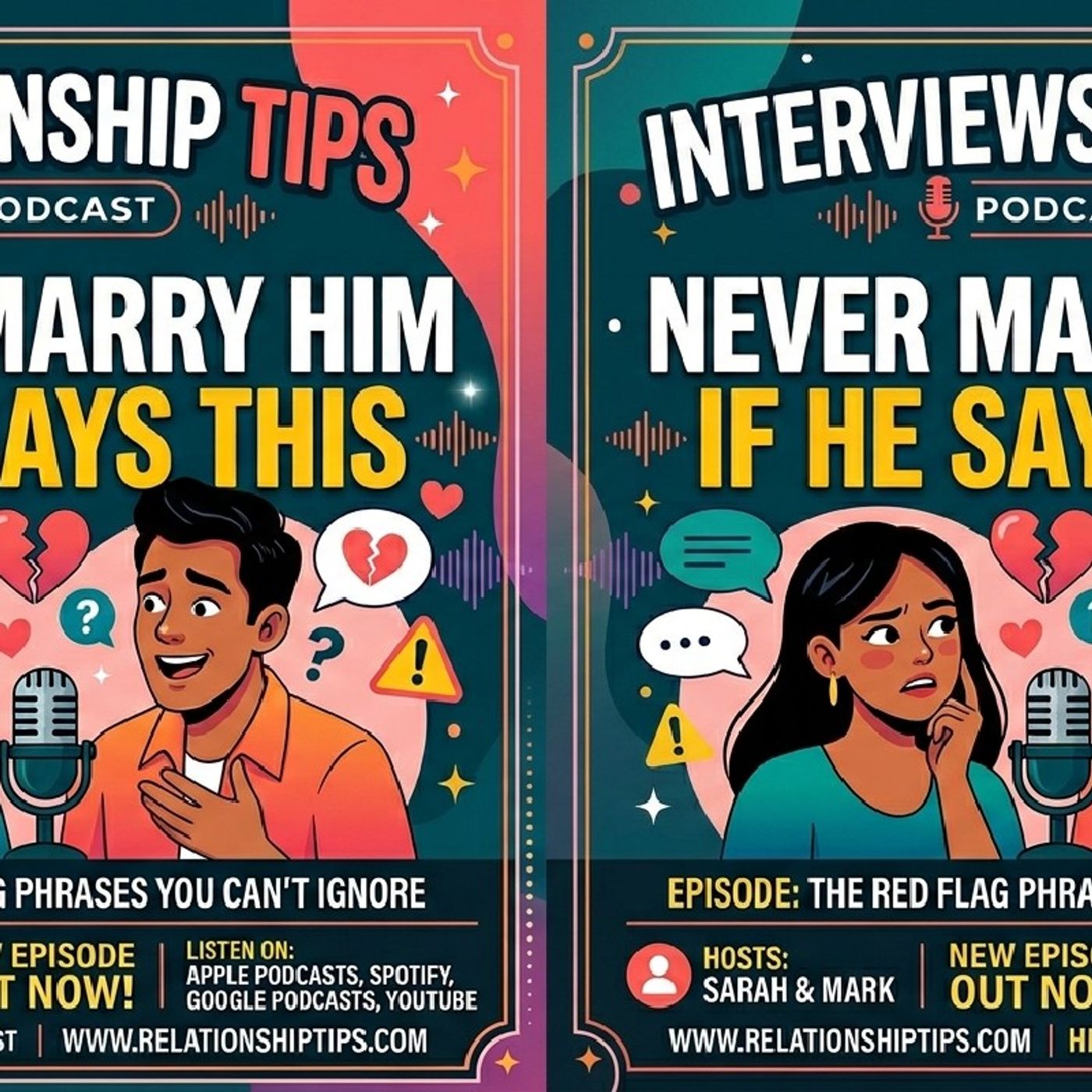 Never marry a man that says this episode artwork
