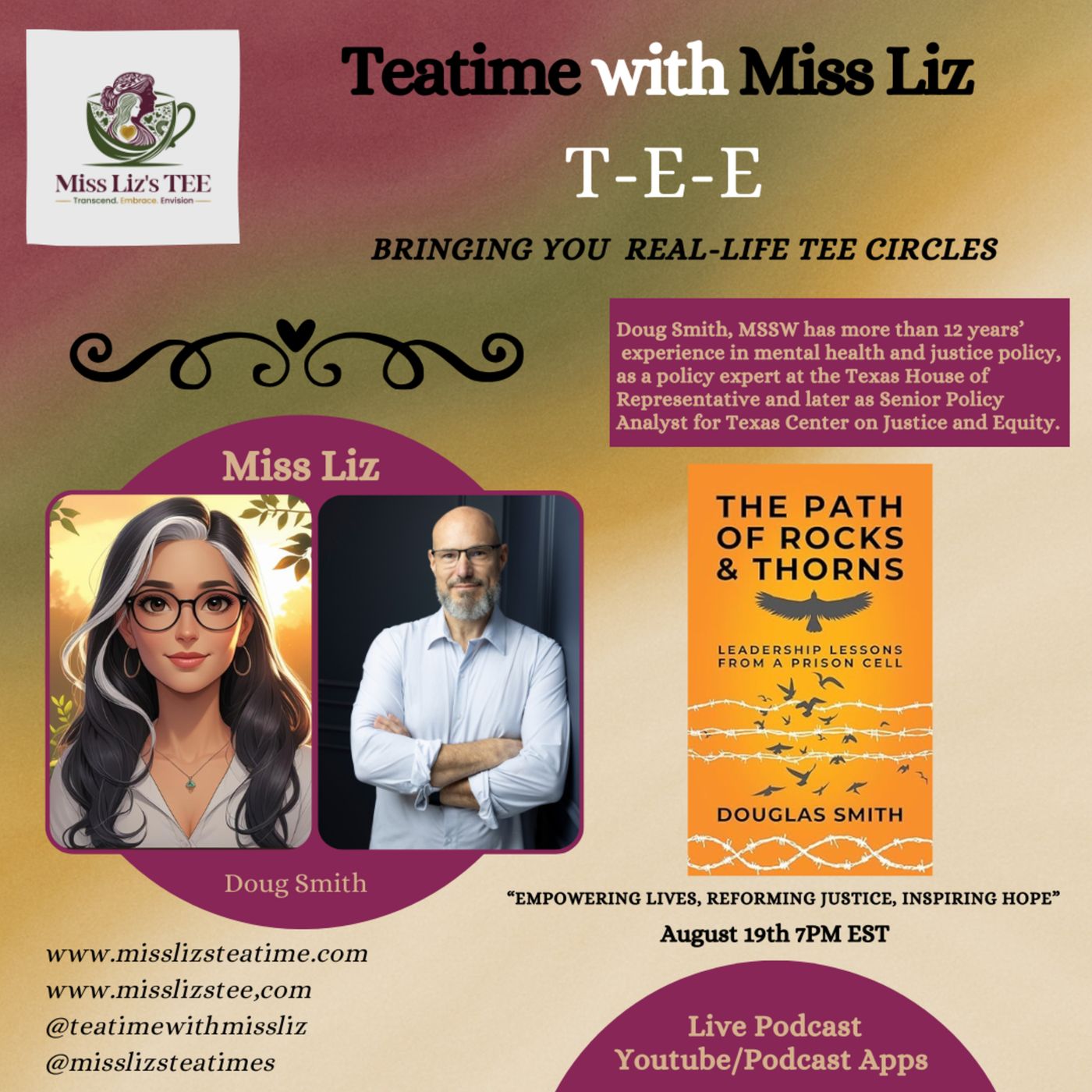 Teatime with Miss Liz