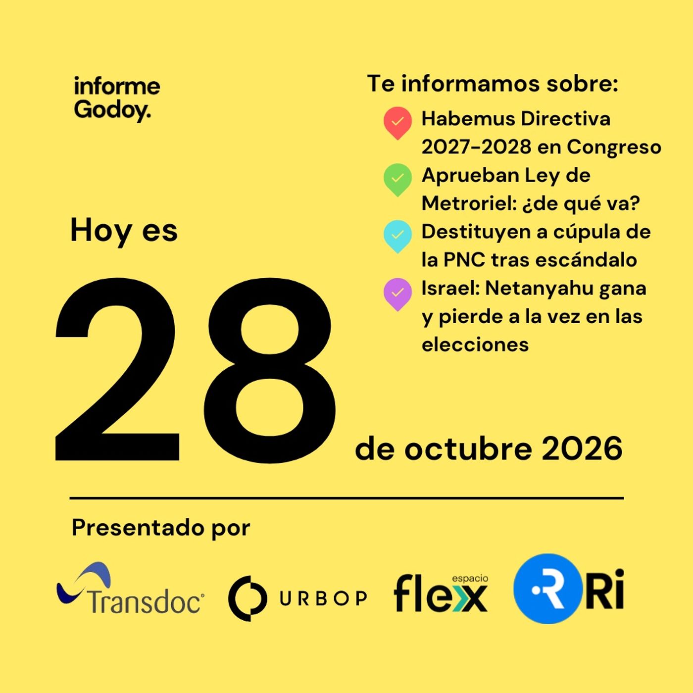 Portada de informeGodoy.