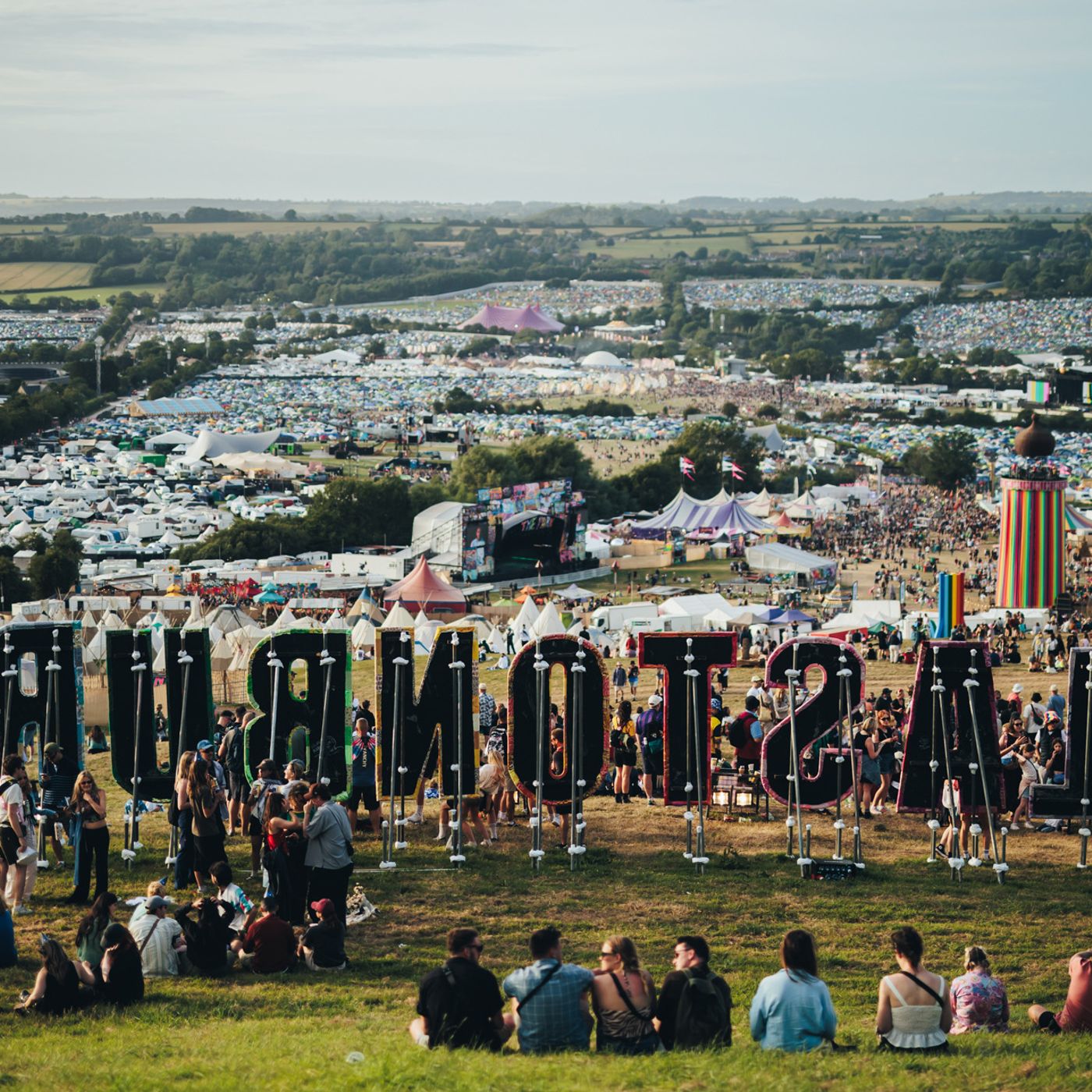 Take a look at what the weather would have been like if there was a Glastonbury 2026