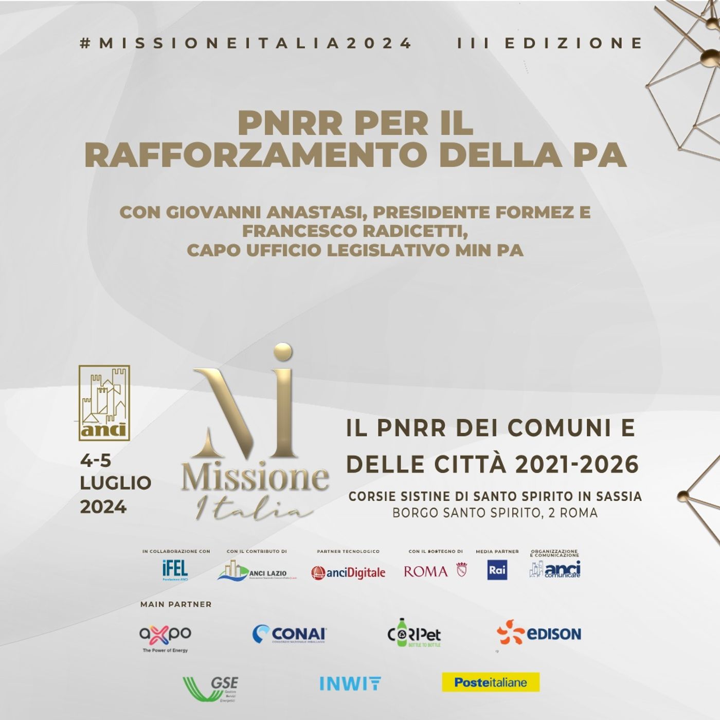 Missione Italia 2024 - ANCI