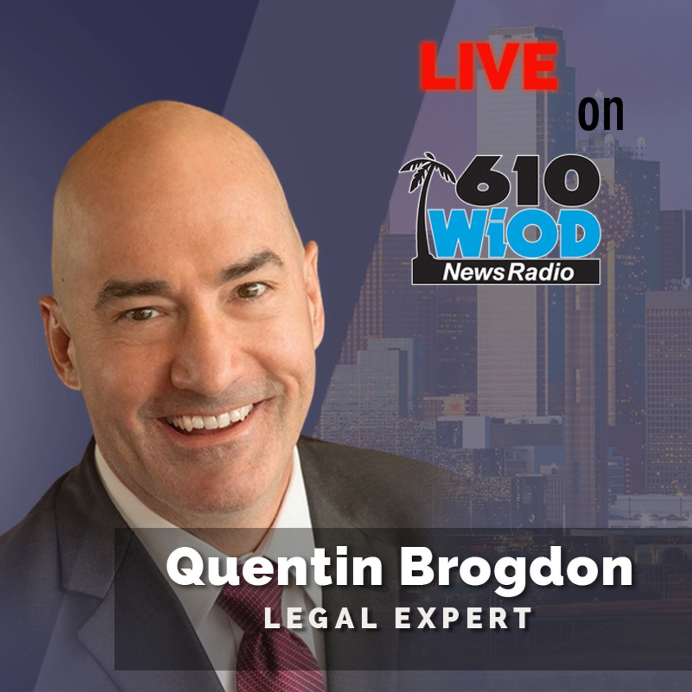 Quentin Brogdon - States banning mask mandates could face civil rights probes || 610 WIOD Miami, FL || 8/20/2021 episode artwork