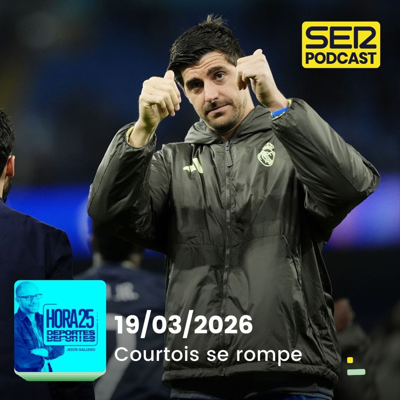 Hora 25 Deportes | Courtois se rompe episode artwork