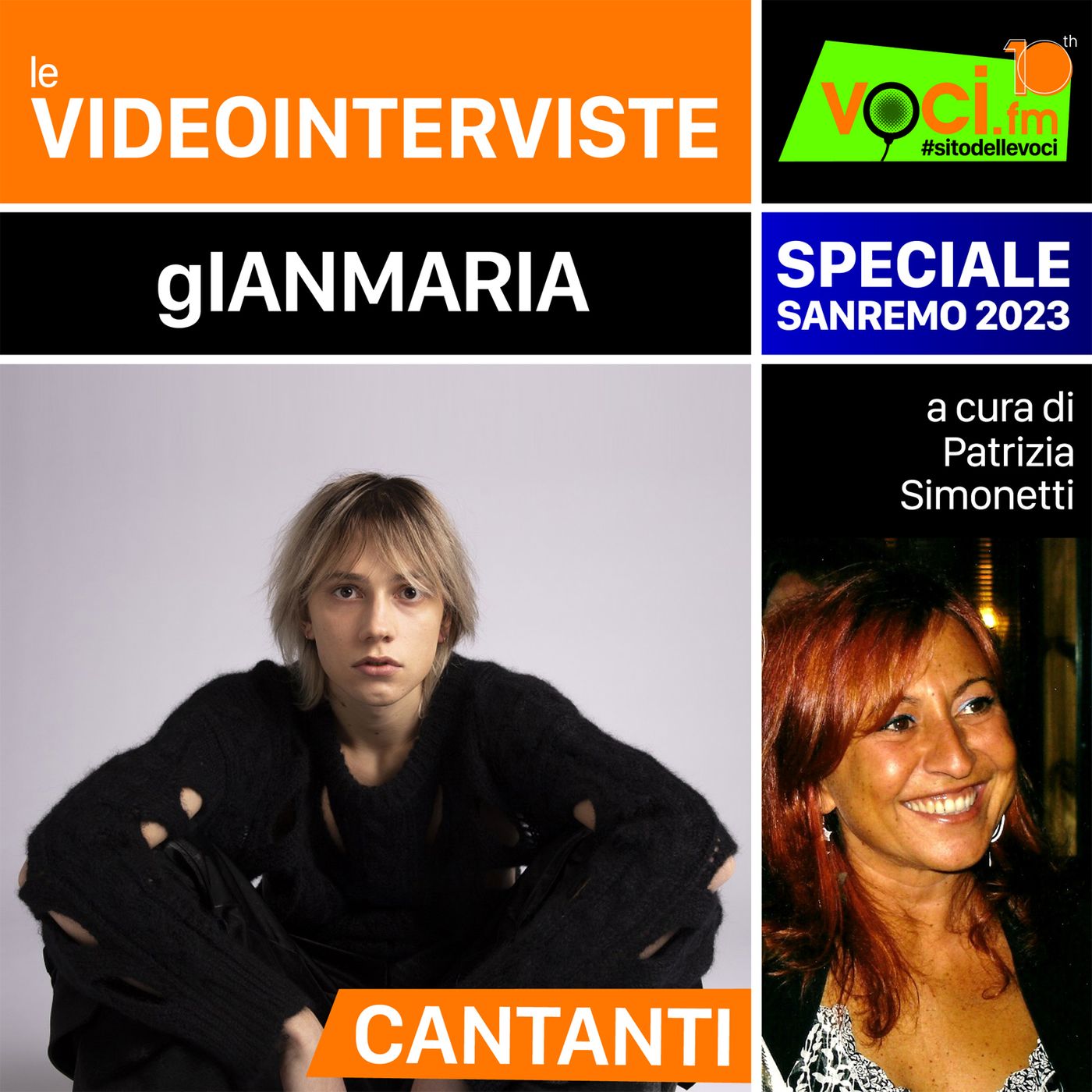 SPECIALE SANREMO 2023: gIANMARIA su VOCI.fm - clicca play e ascolta l'intervista episode artwork