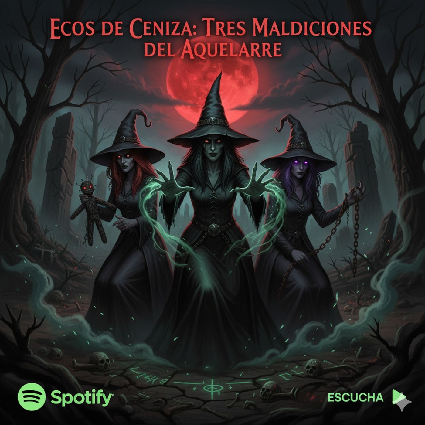 HORROR CAST :  TRES MALDICIONES DE BRUJA - COMPILACION DE BRUJAS episode artwork