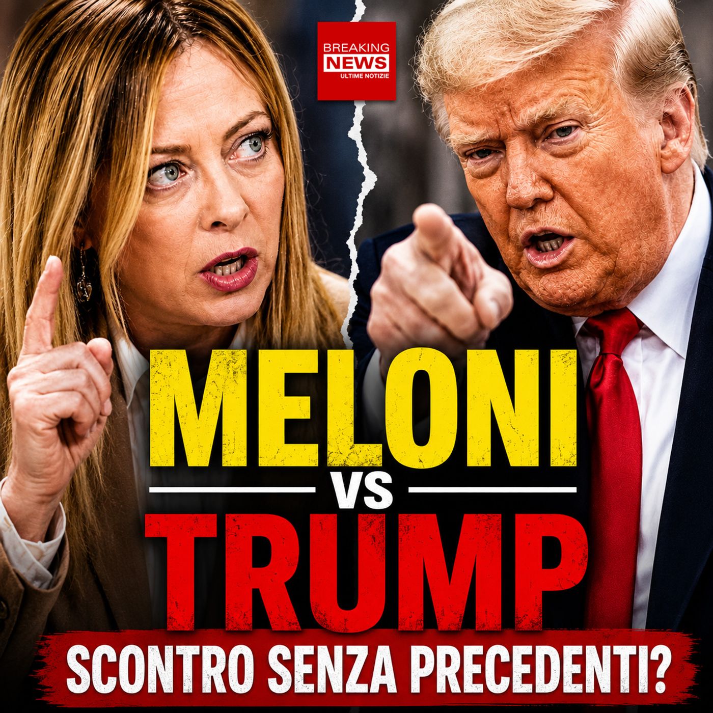 Trump attacca Meloni, arriva la replica durissima della premier italiana episode artwork
