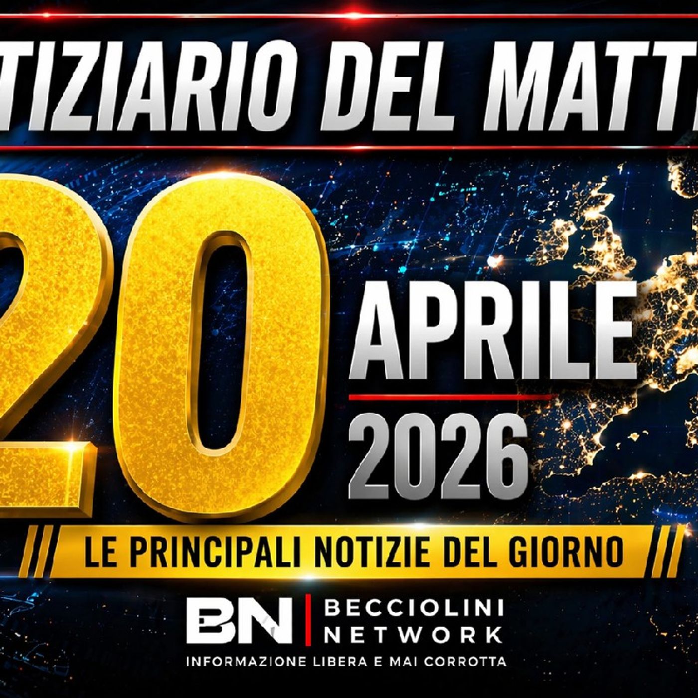 CAPIRE PRIMA DI CREDERE | Notiziario del mattino - 20 Aprile 2026 episode artwork