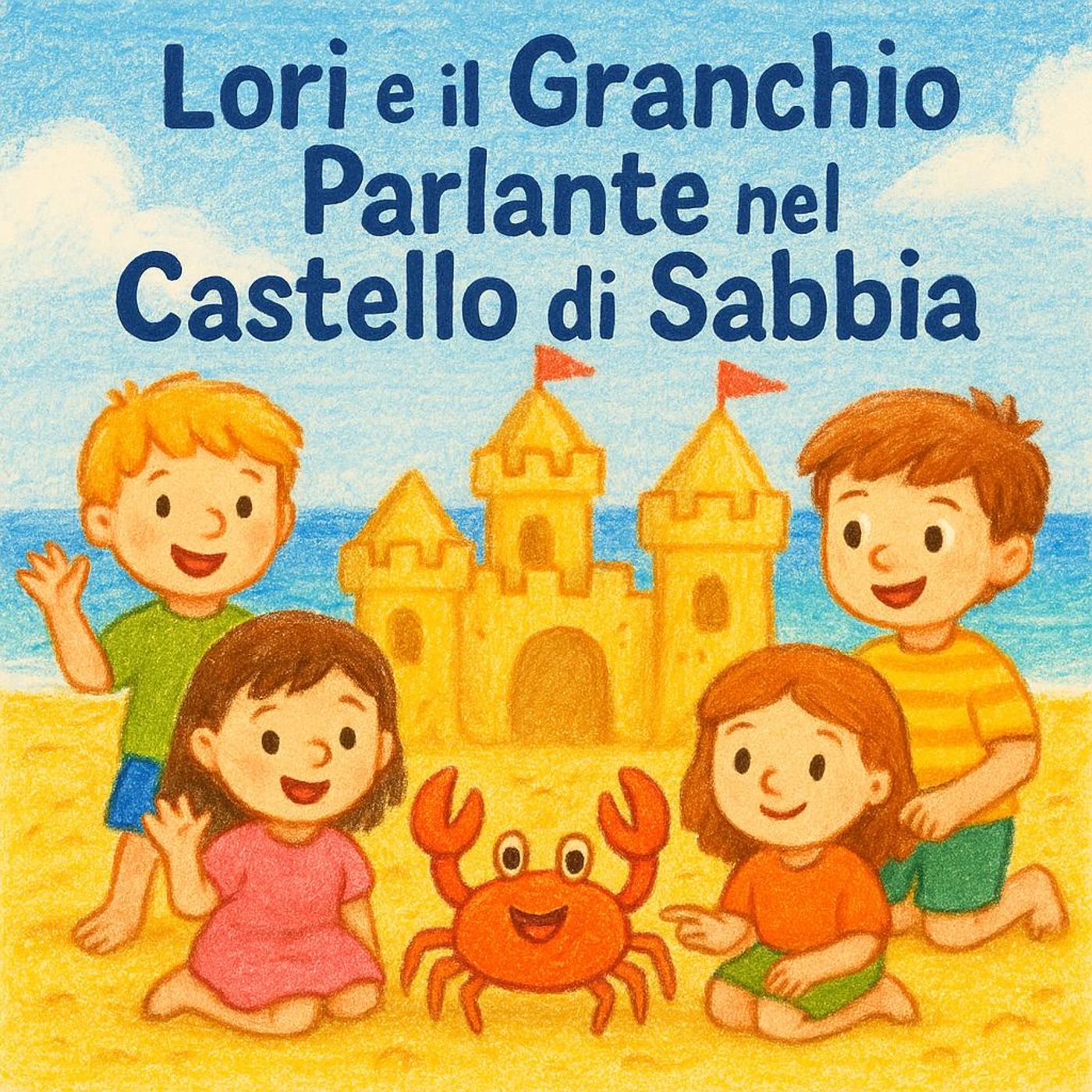 Lori e il Granchio Parlante nel Castello di Sabbia