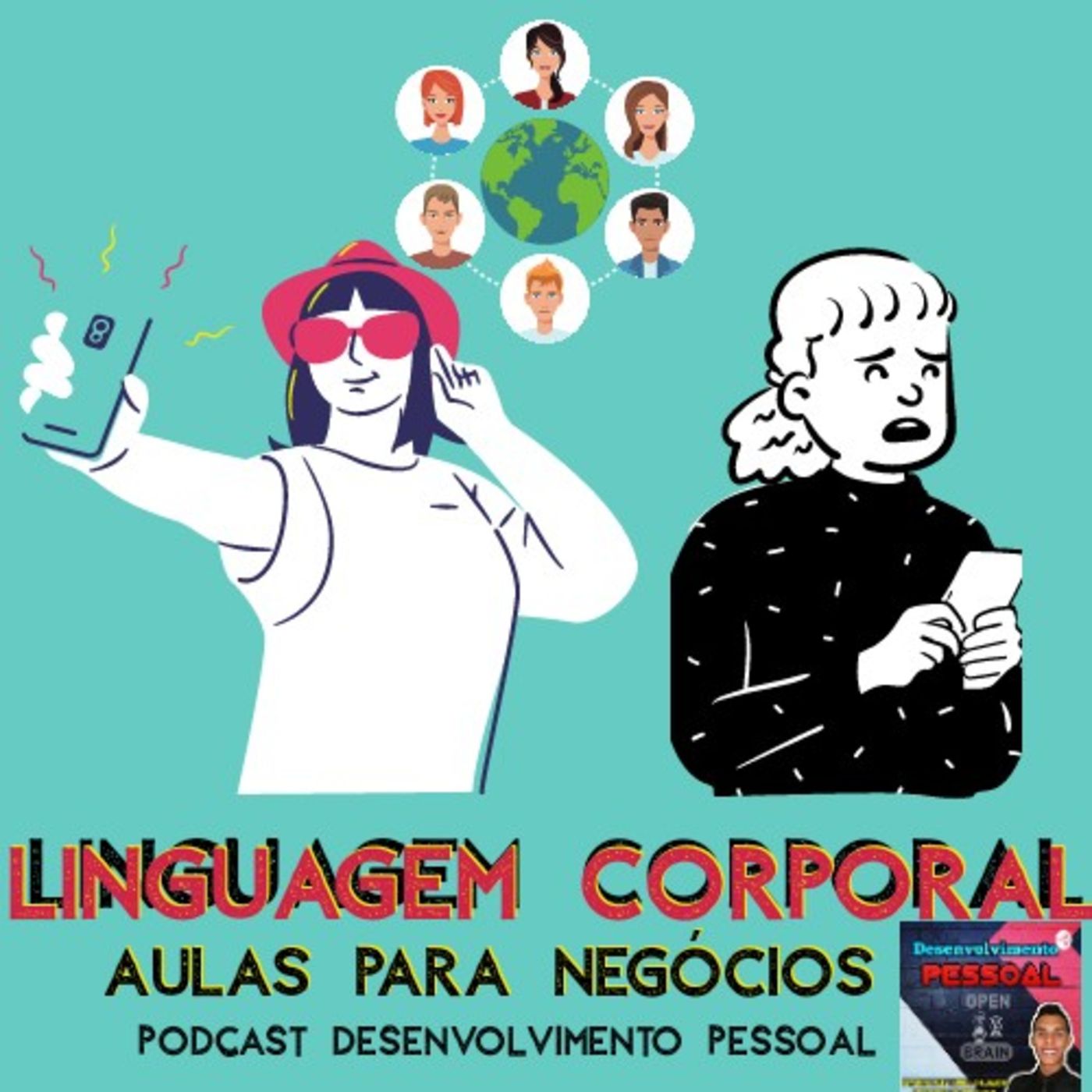 Linguagem Corporal Confiante! (Ep2°20 - podcast episode cover